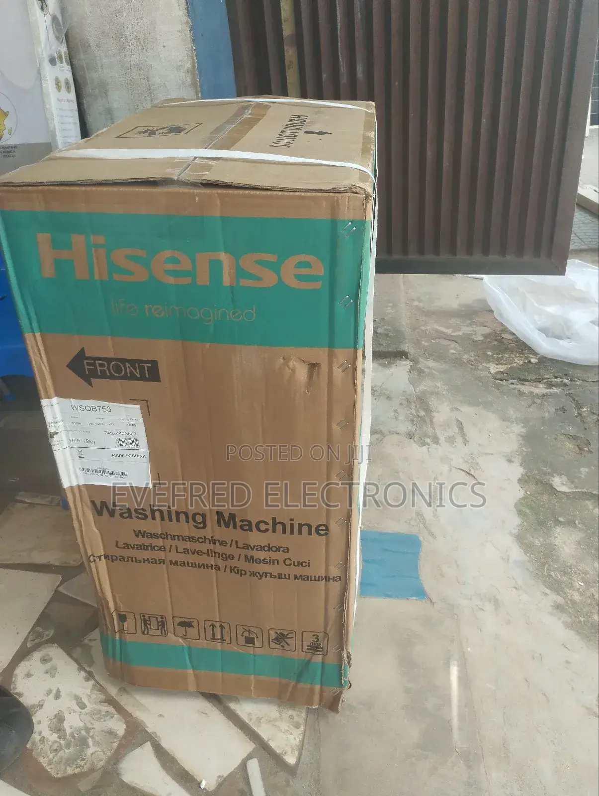 Hisense 7.5kg Twin Tub Washing Machine With Spinning