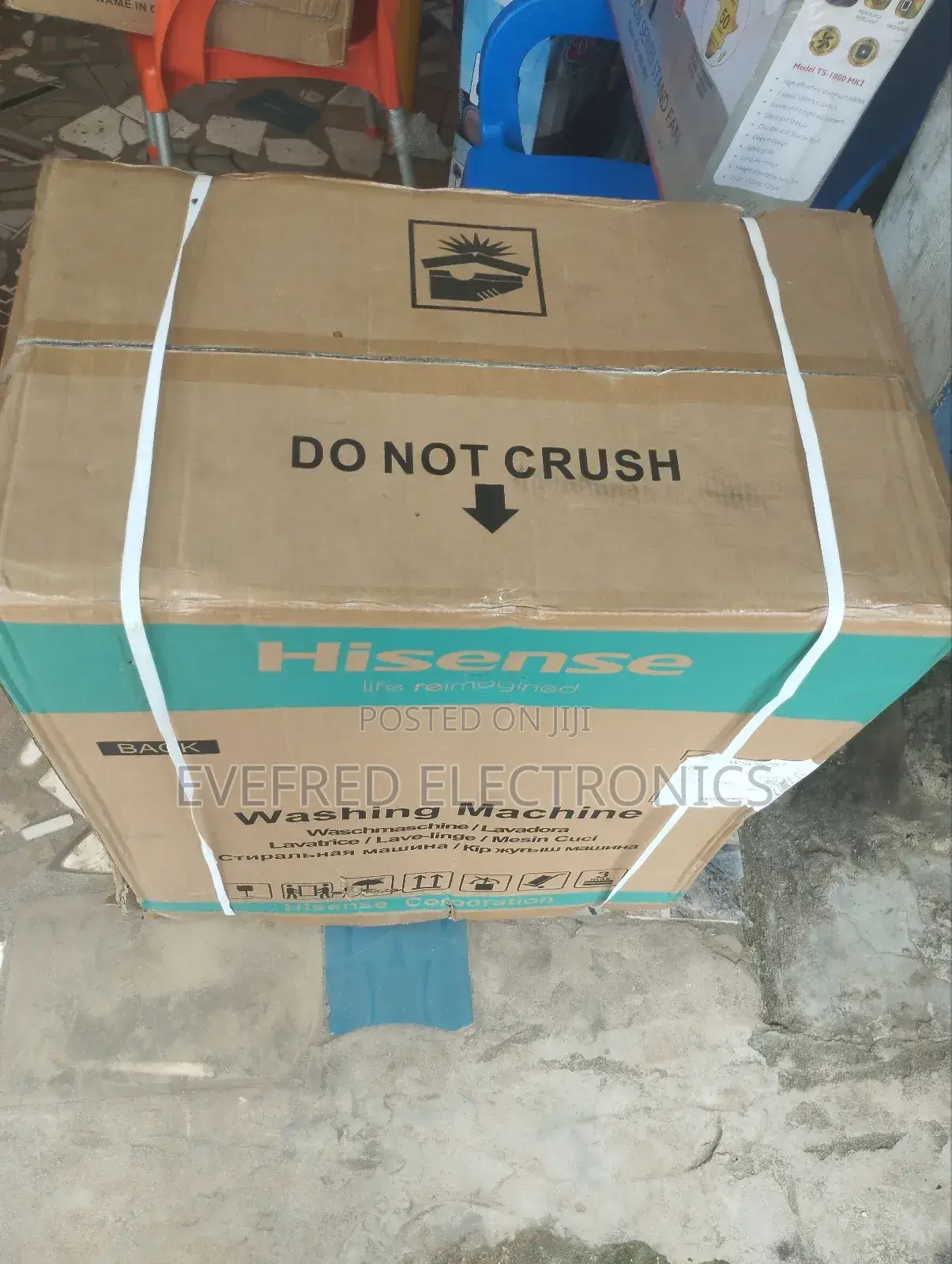 Hisense 7.5kg Twin Tub Washing Machine With Spinning