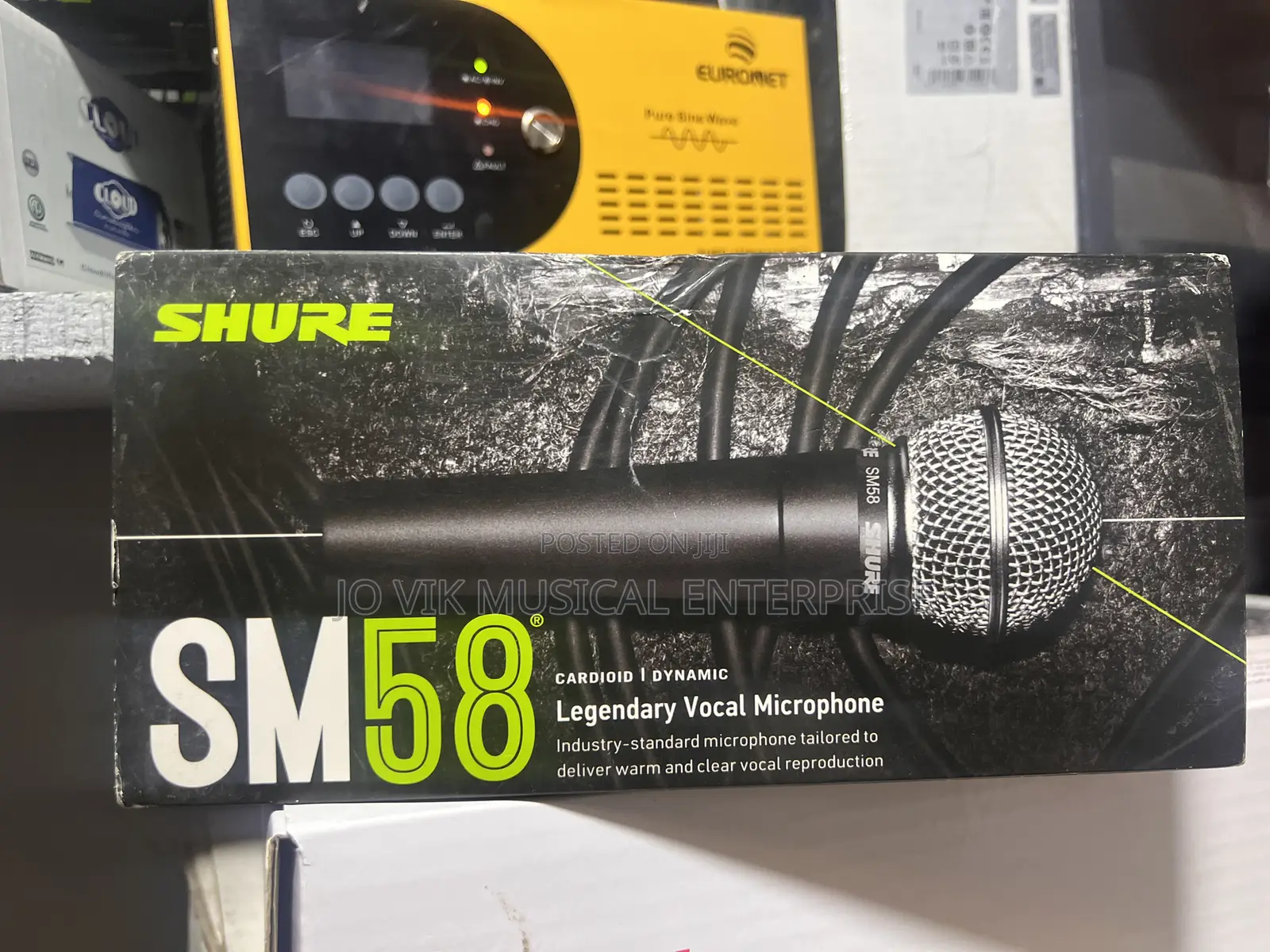Shure Sm58 Legendary Vocal Microphone