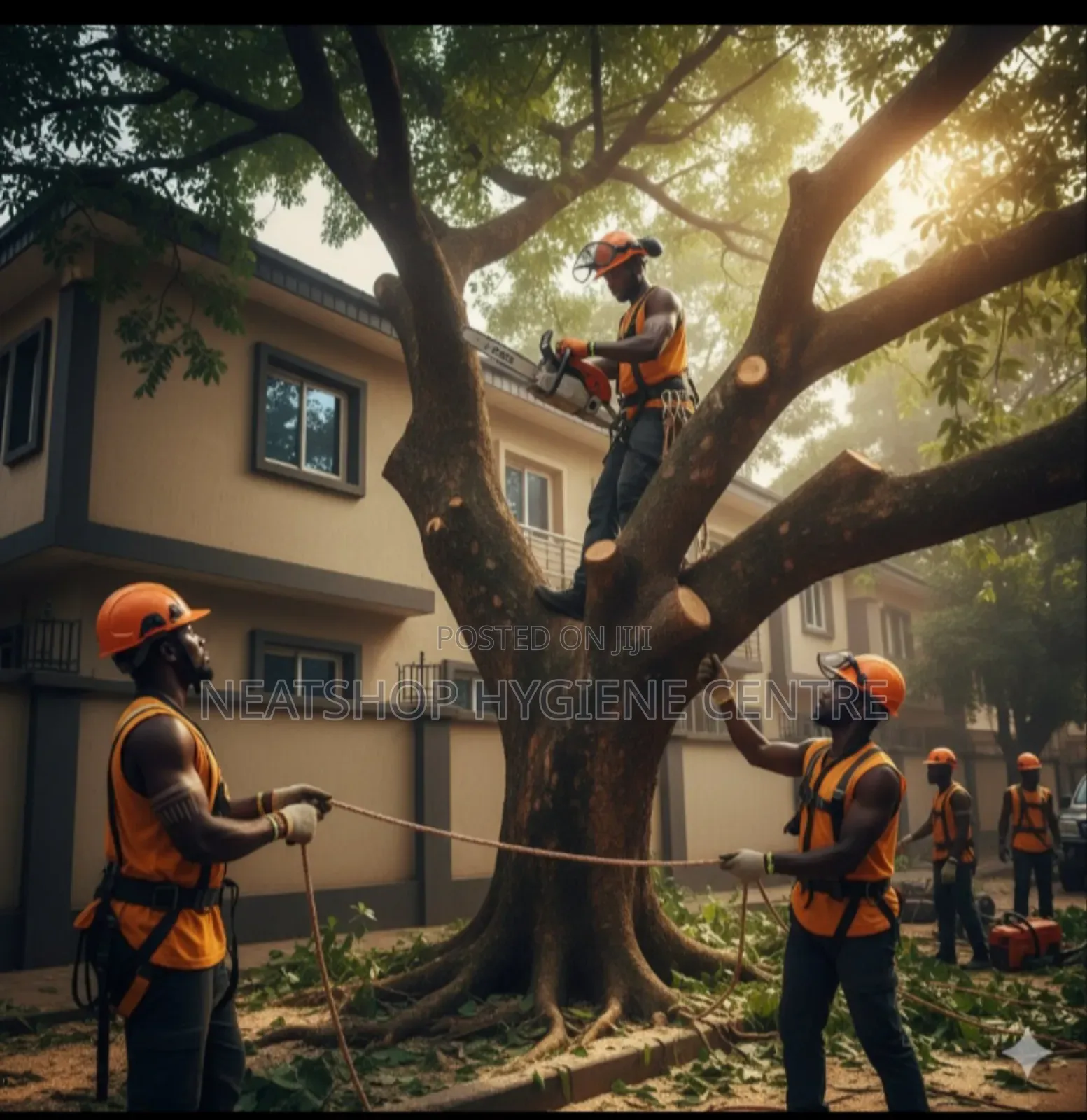 Tree Felling,Branch Trimming, and Stump Removal Services in Lagos