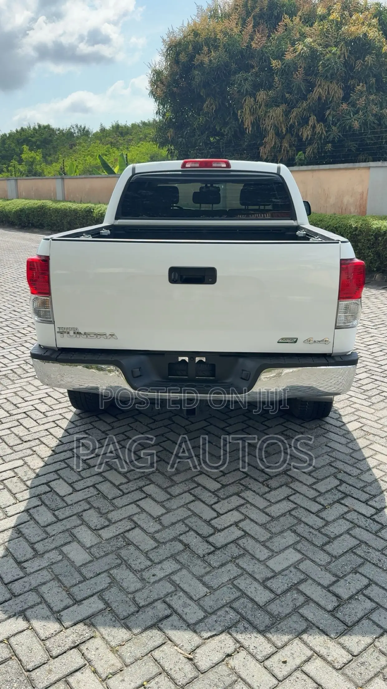 Toyota Tundra Double Cab 4x4 Limited 2012 White