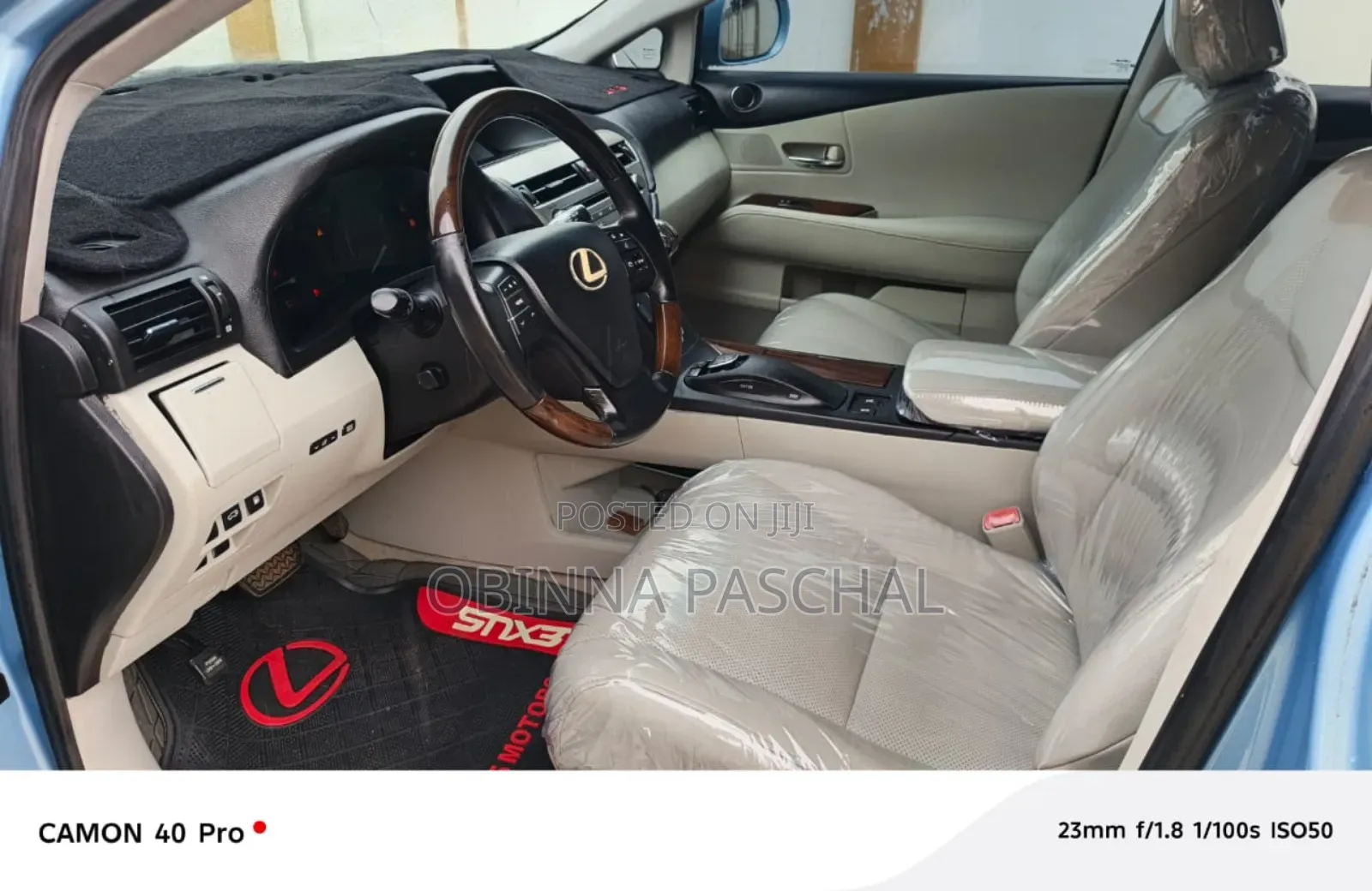 Lexus RX 350 2011 Blue