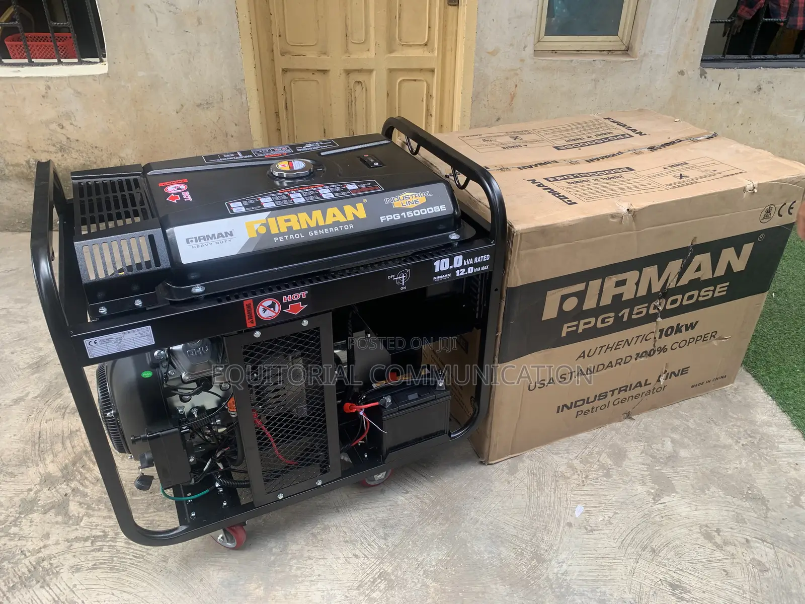 Firman 10 Kva Premium Generator With 40 L Fuel Tank