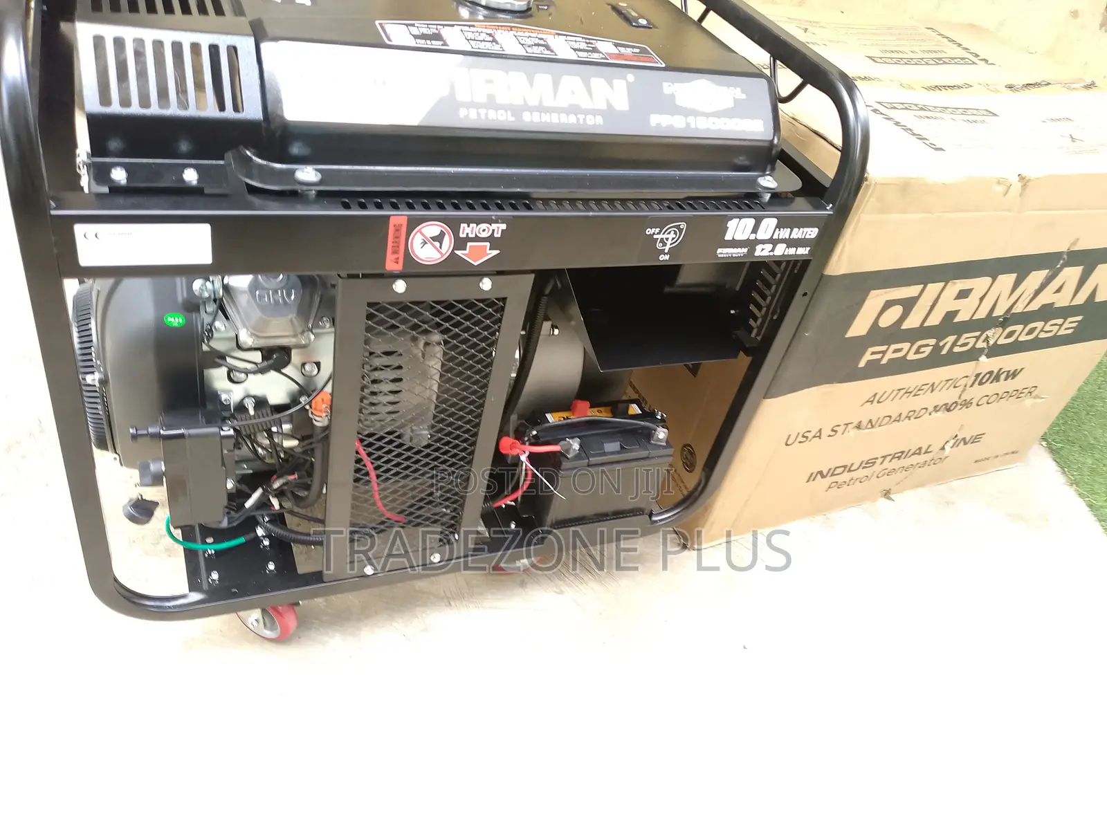 Durable Copper Coil Alternator:Firemaan Fpg15000se