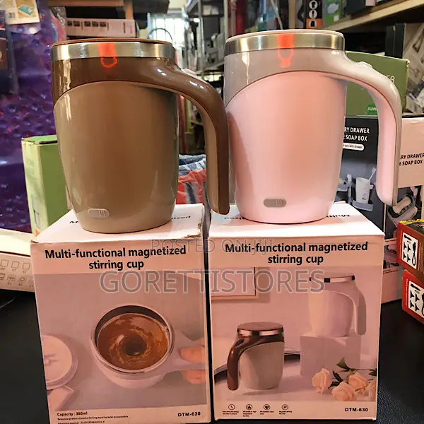 Rechargeable Multifunctional Magnetized Self Stirring Cup