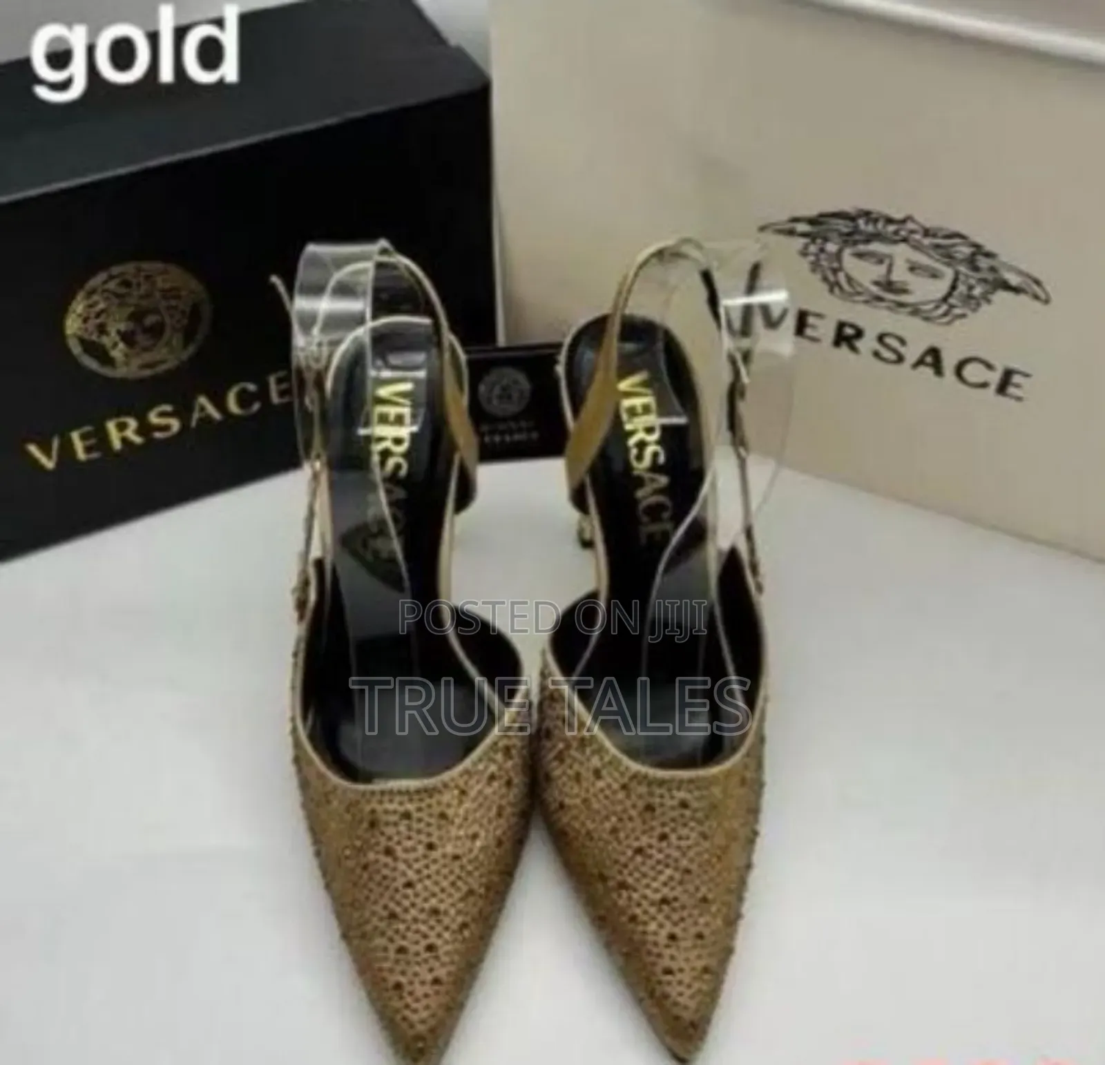 Women's Glam Rhinestone ✨ Slingback Heels.  Sizes 37-41. #Flat