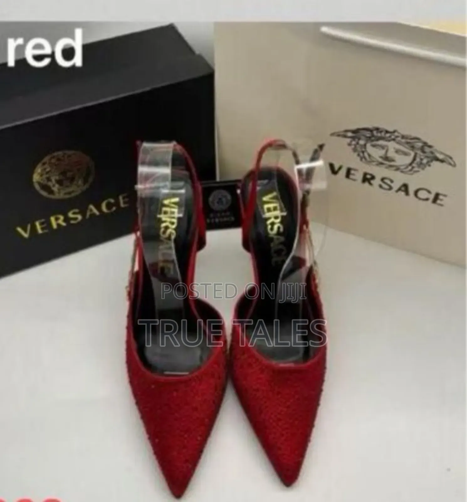 Women's Glam Rhinestone ✨ Slingback Heels.  Sizes 37-41. #Flat