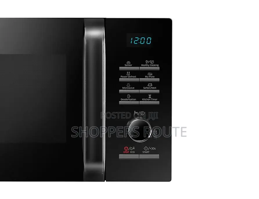 Samsung 23 Litre MS23H3125AW Solo Microwave - Black White