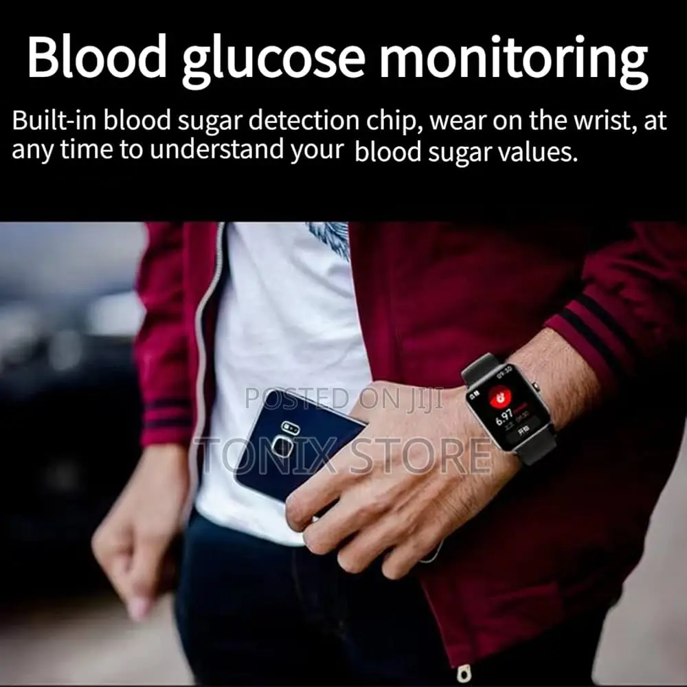 F57l Diabetics Blood Glucose Monitoring Smartwatch