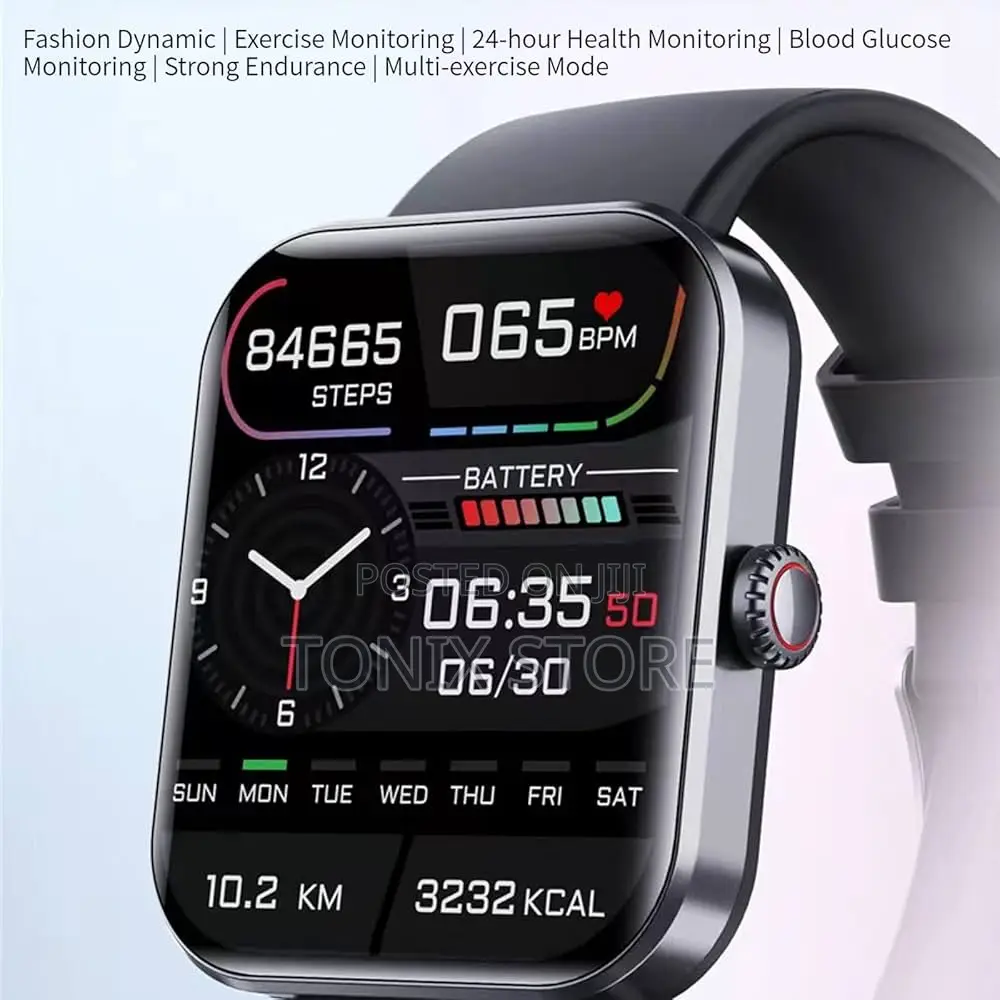 F57l Diabetics Blood Glucose Monitoring Smartwatch