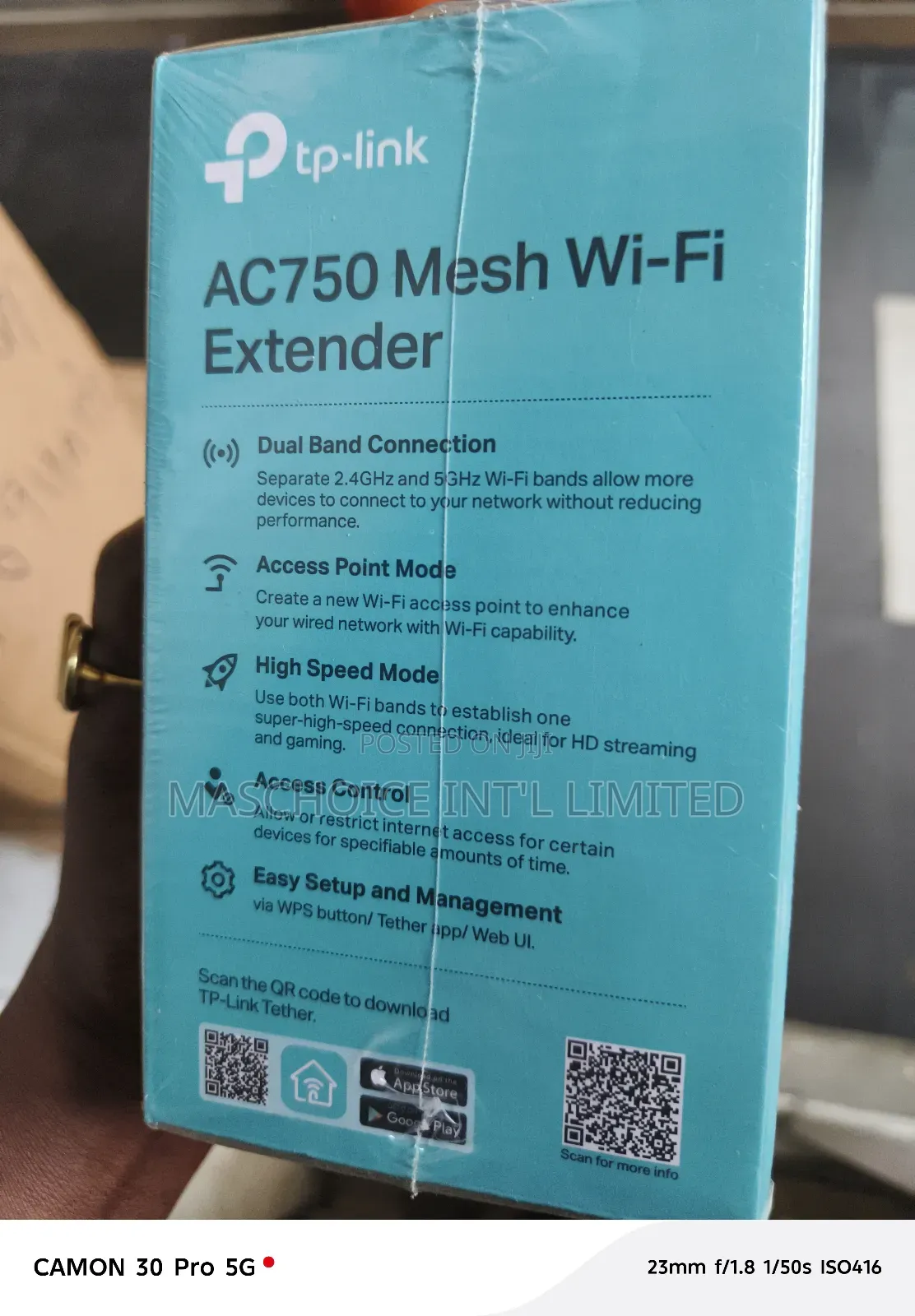 Tp-Link Ac750 Wifi Range Extender Dual Band Wifi