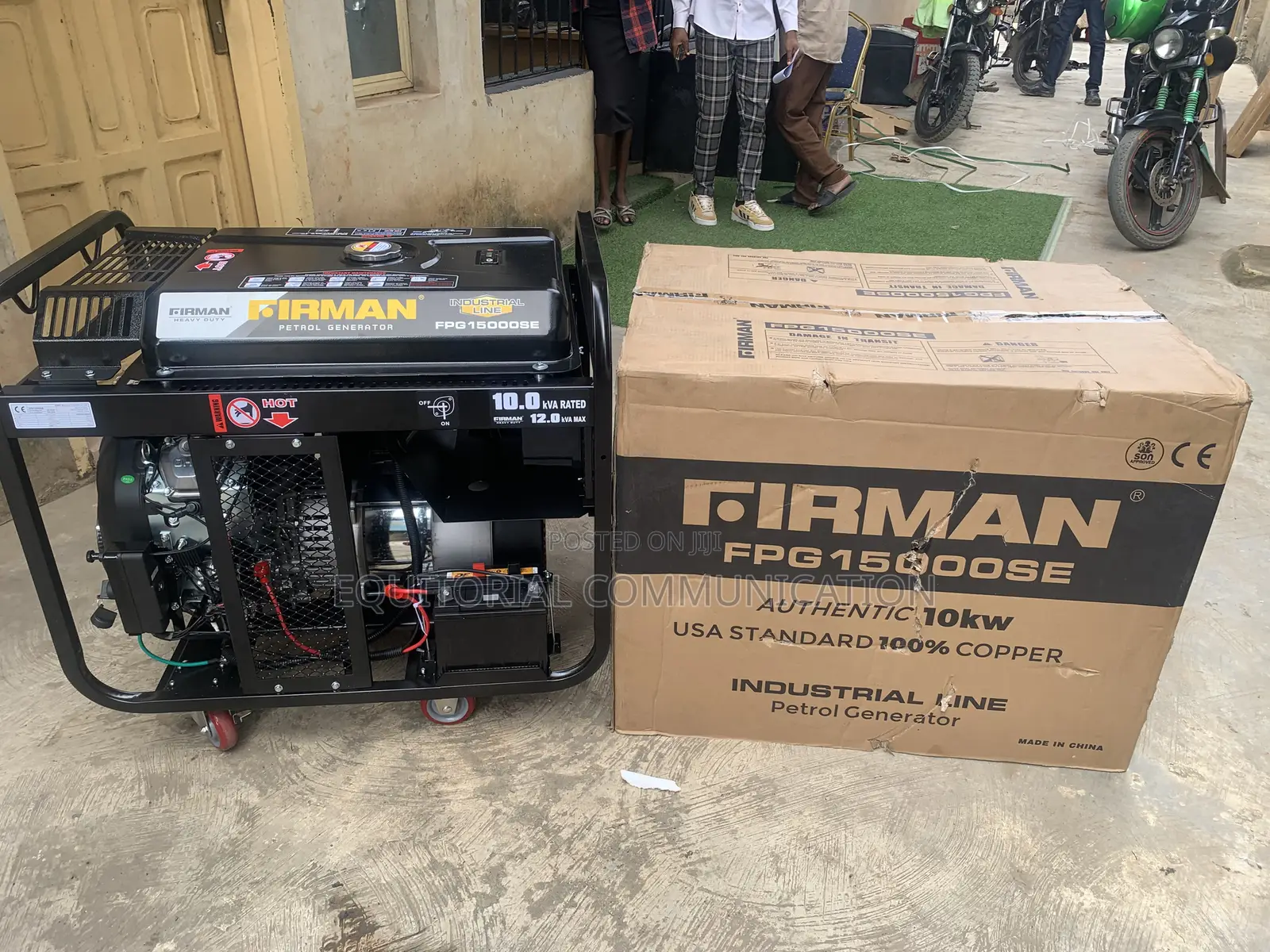 Firman 10kva Fpg15000se Generator for Hospitals and Clinics