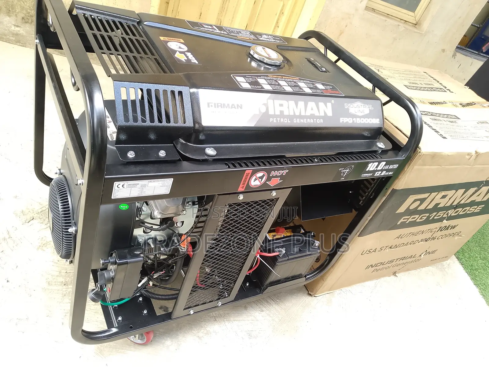 “Your Powerhouse Partner in Every Situation.” Fireman FPG 15000se Gene