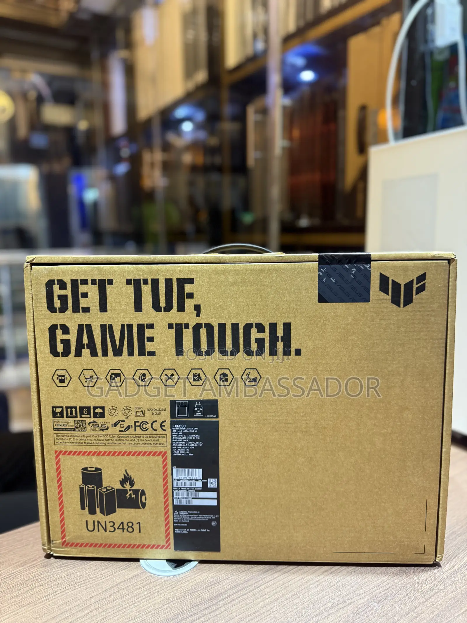 New Laptop Asus TUF Gaming F16 32GB Intel Core I7 SSD 1T
