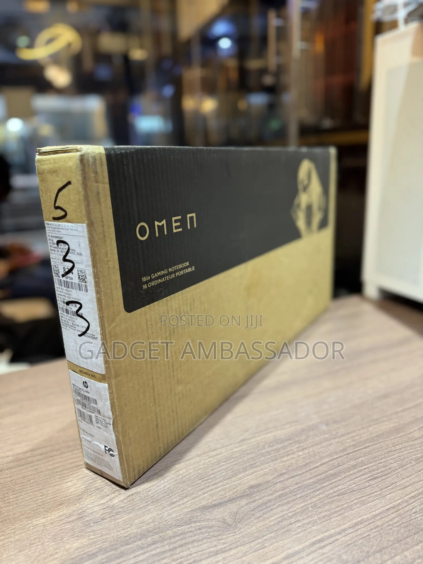New Laptop HP Omen 16 16GB AMD Ryzen 7 SSD 1T