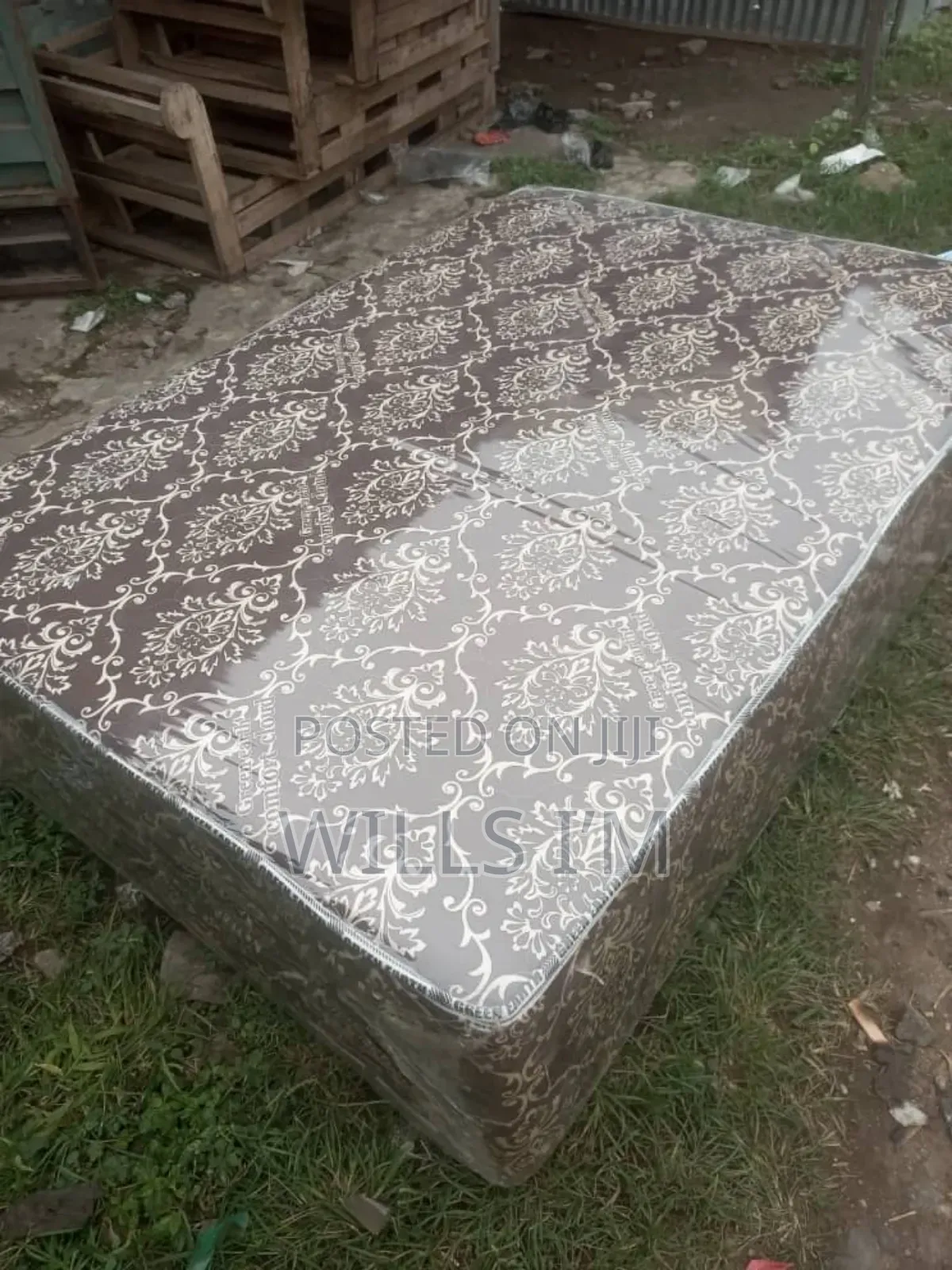 4 and Half by 6 by 18 Inches Green Earth Semi Orthopedic Mattress