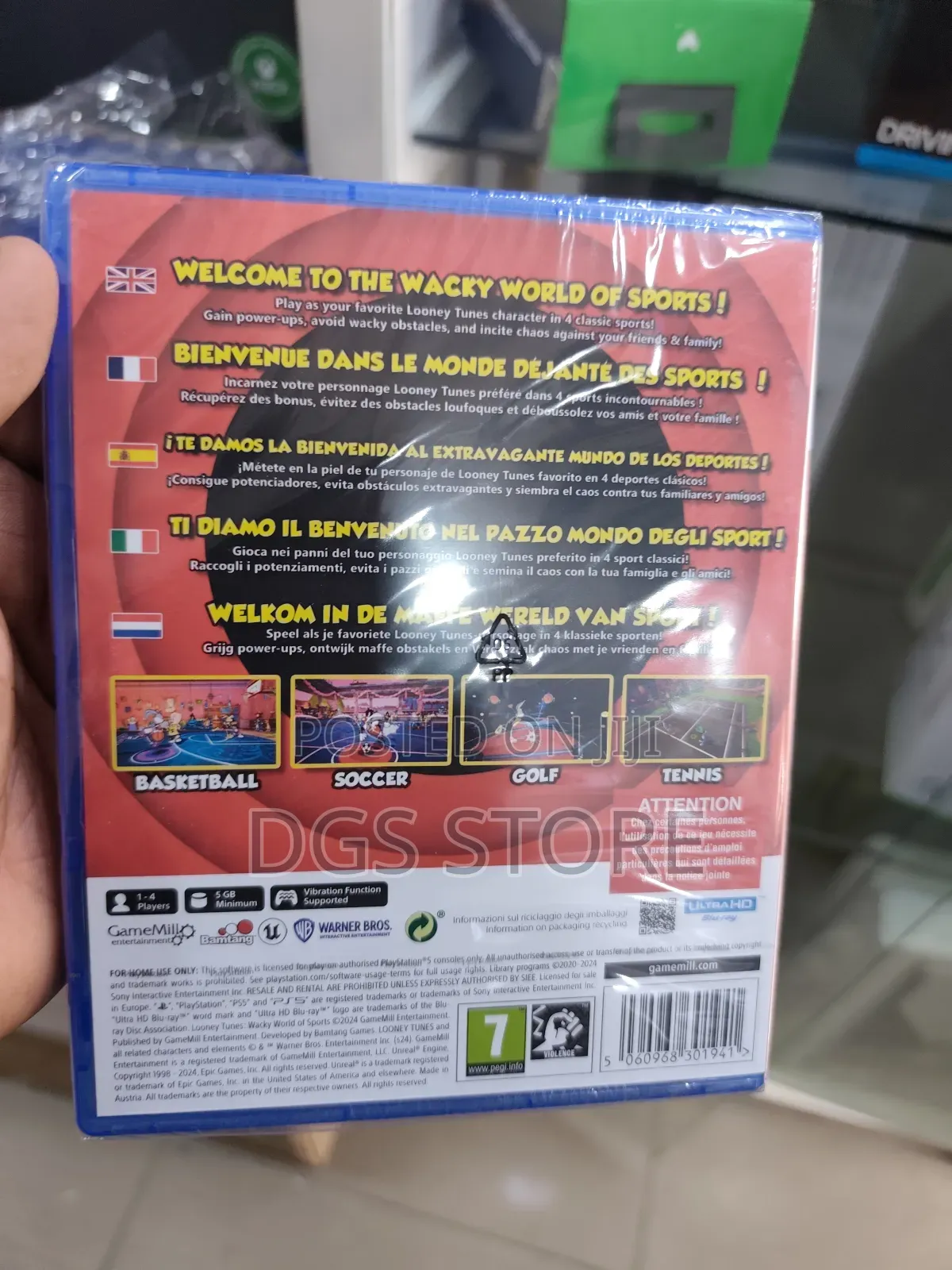 Ps5 Wacky World of Sports Game