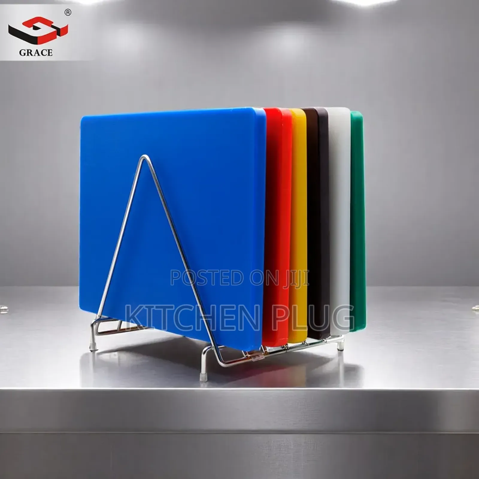 Stainless Steel Cutting Board Rack.