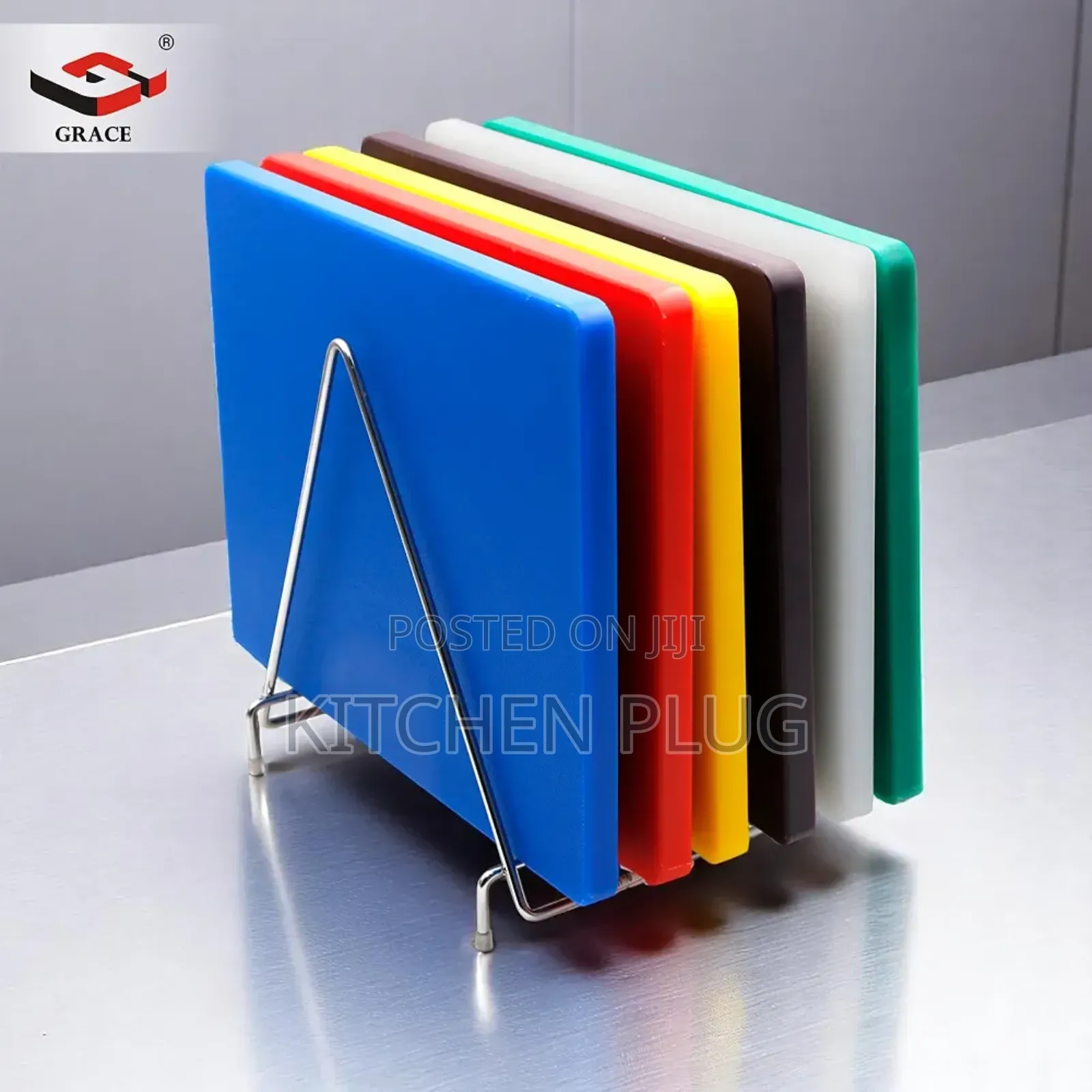 Stainless Steel Cutting Board Rack.