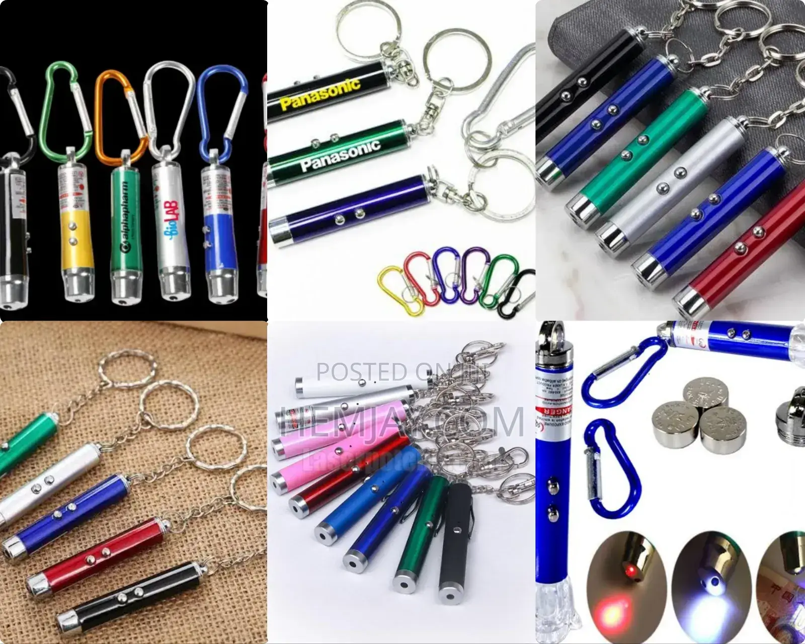 Pointer Light Keyholder (12pcs)
