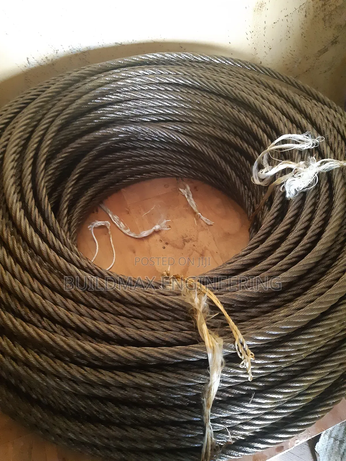 20mm Steel Wire Rope( Black)