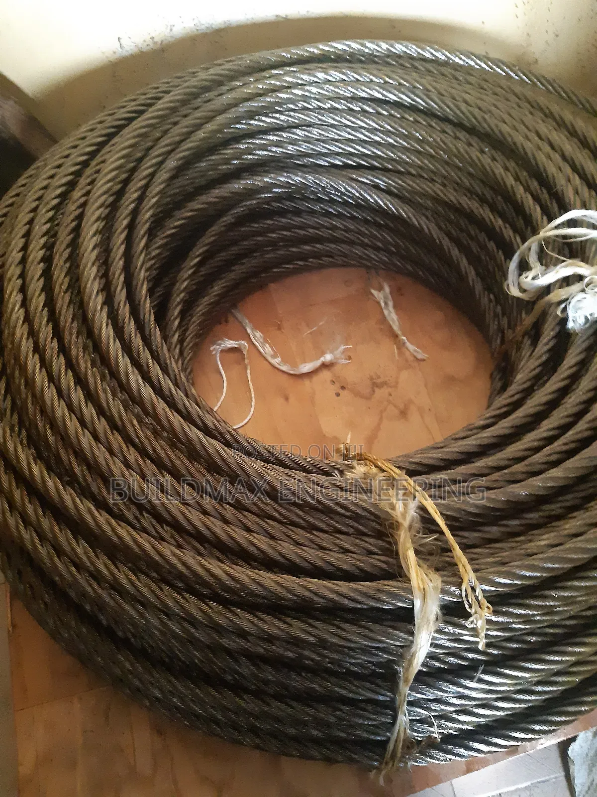 20mm Steel Wire Rope( Black)