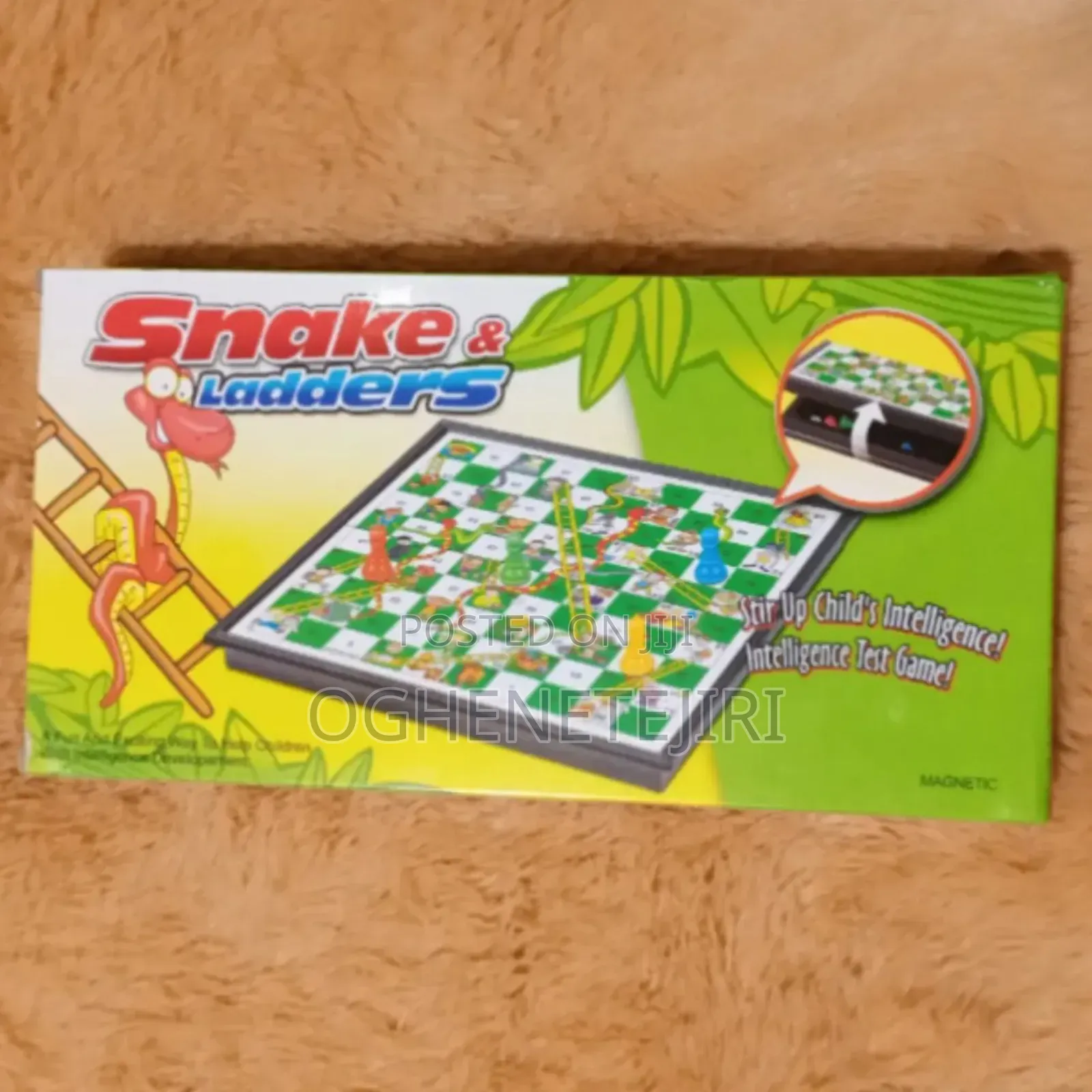 Snakes and Ladders Board Game – Classic Family Fun!