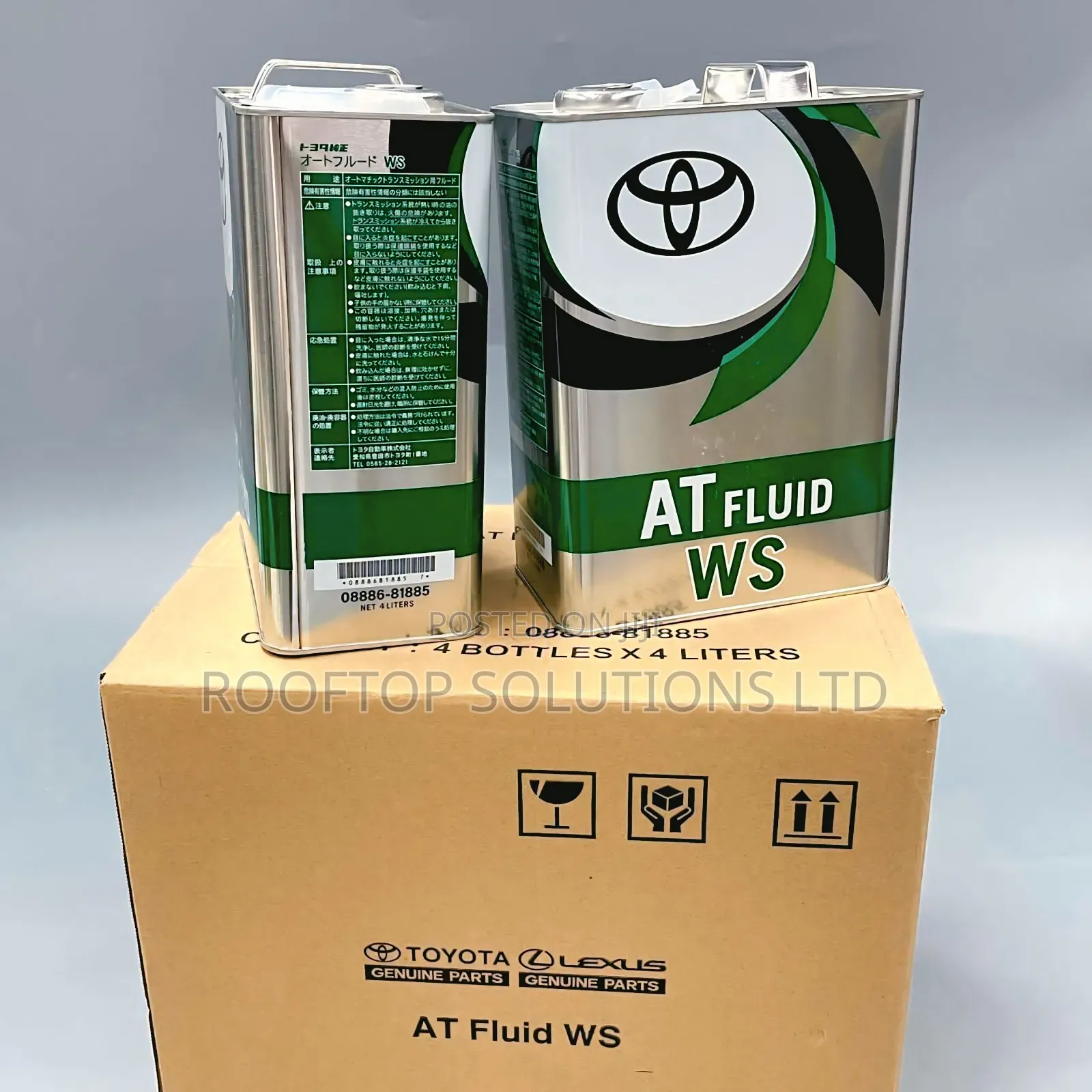 Original Thailand Genuine Toyota Ws 4litres