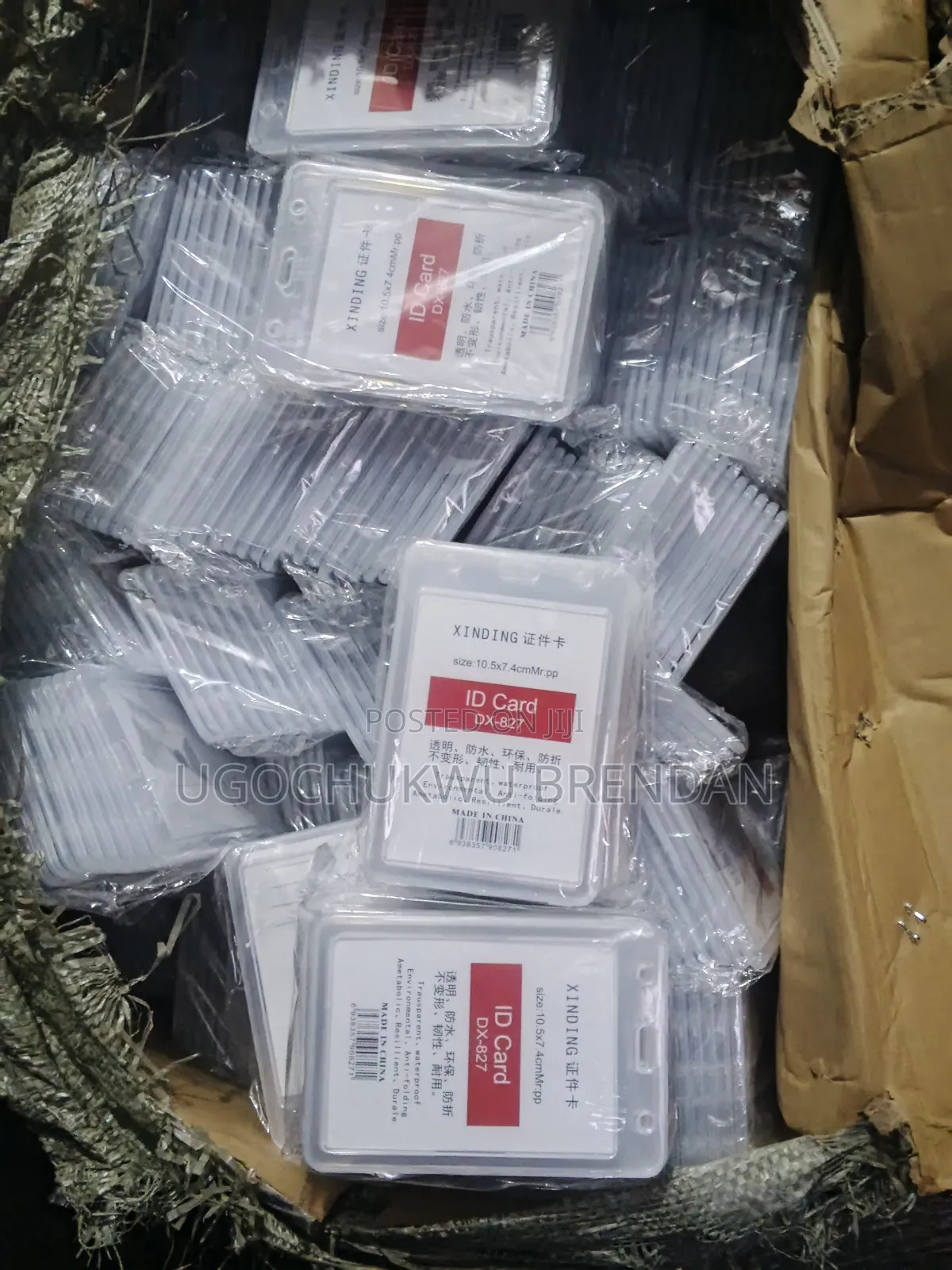 Xinding Id Card
Size:10.5x7.4cm (Pkt of 10pcs 3500)