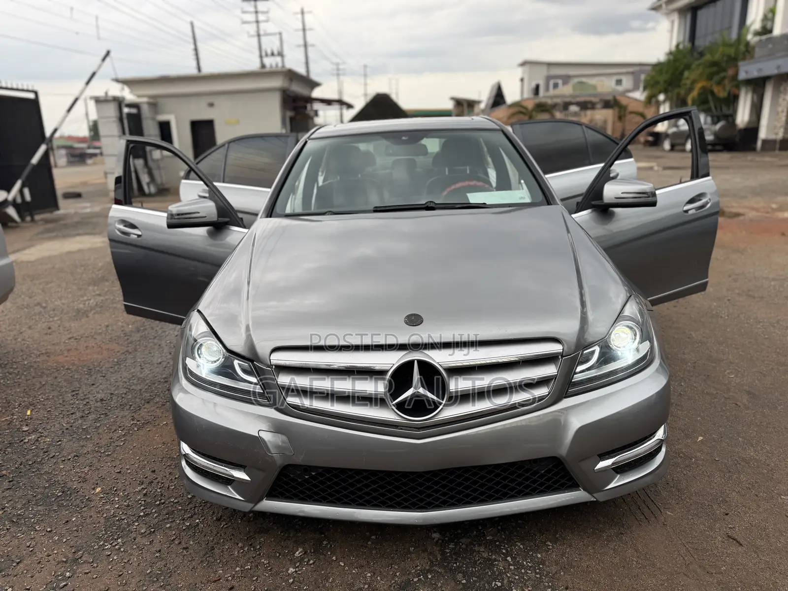 Mercedes-Benz C300 Sport 4Matic Sedan AWD (3.5L 6cyl 7A) 2013 Gray