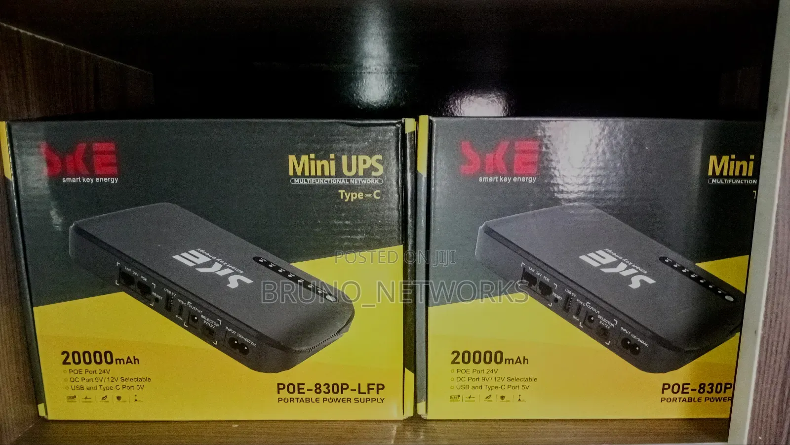 Ske Mini Dc Ups || Poe Router Power Bank 20000mah for Wifi Router/CCTV