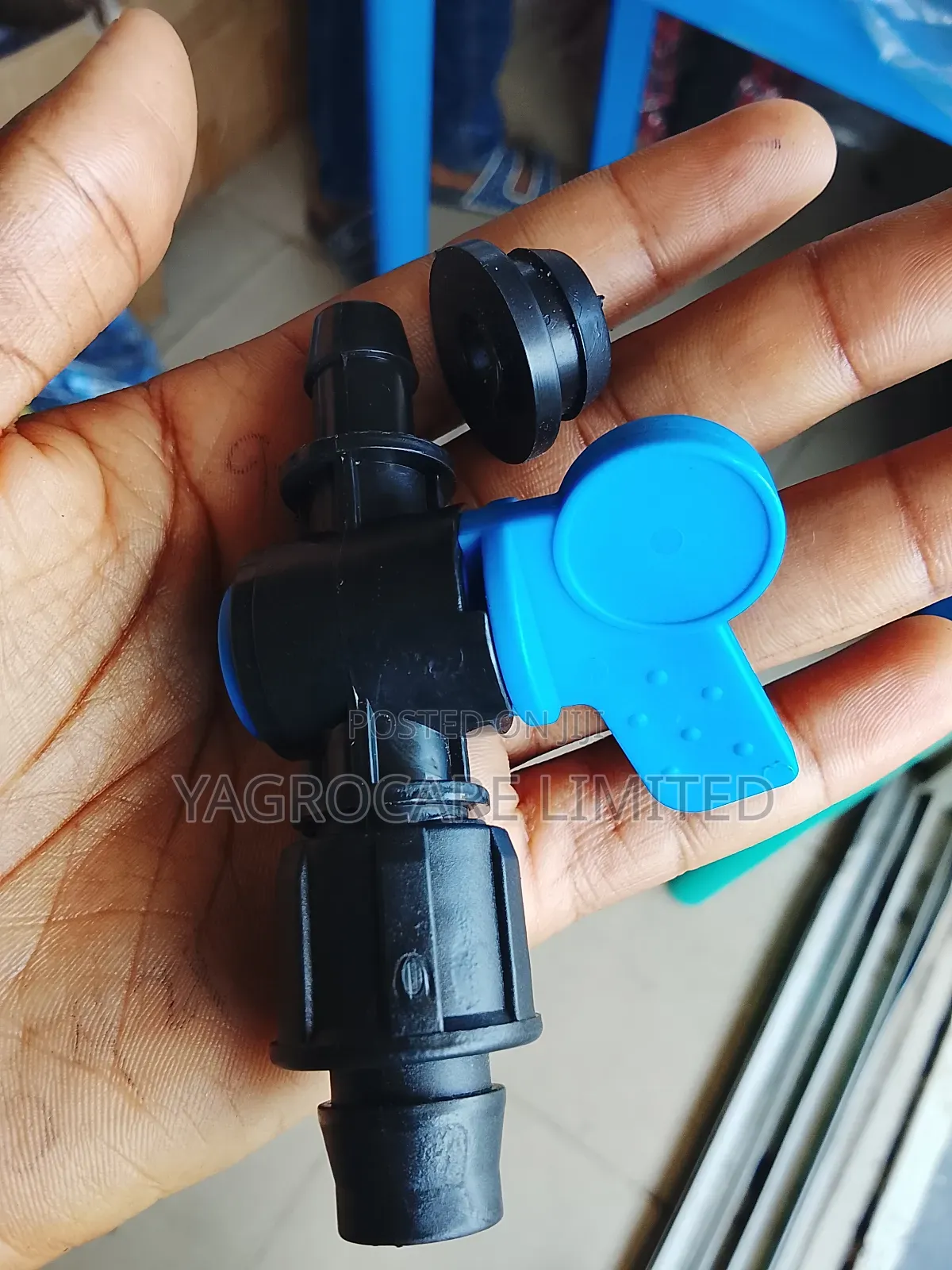 PVC Connector With Valve