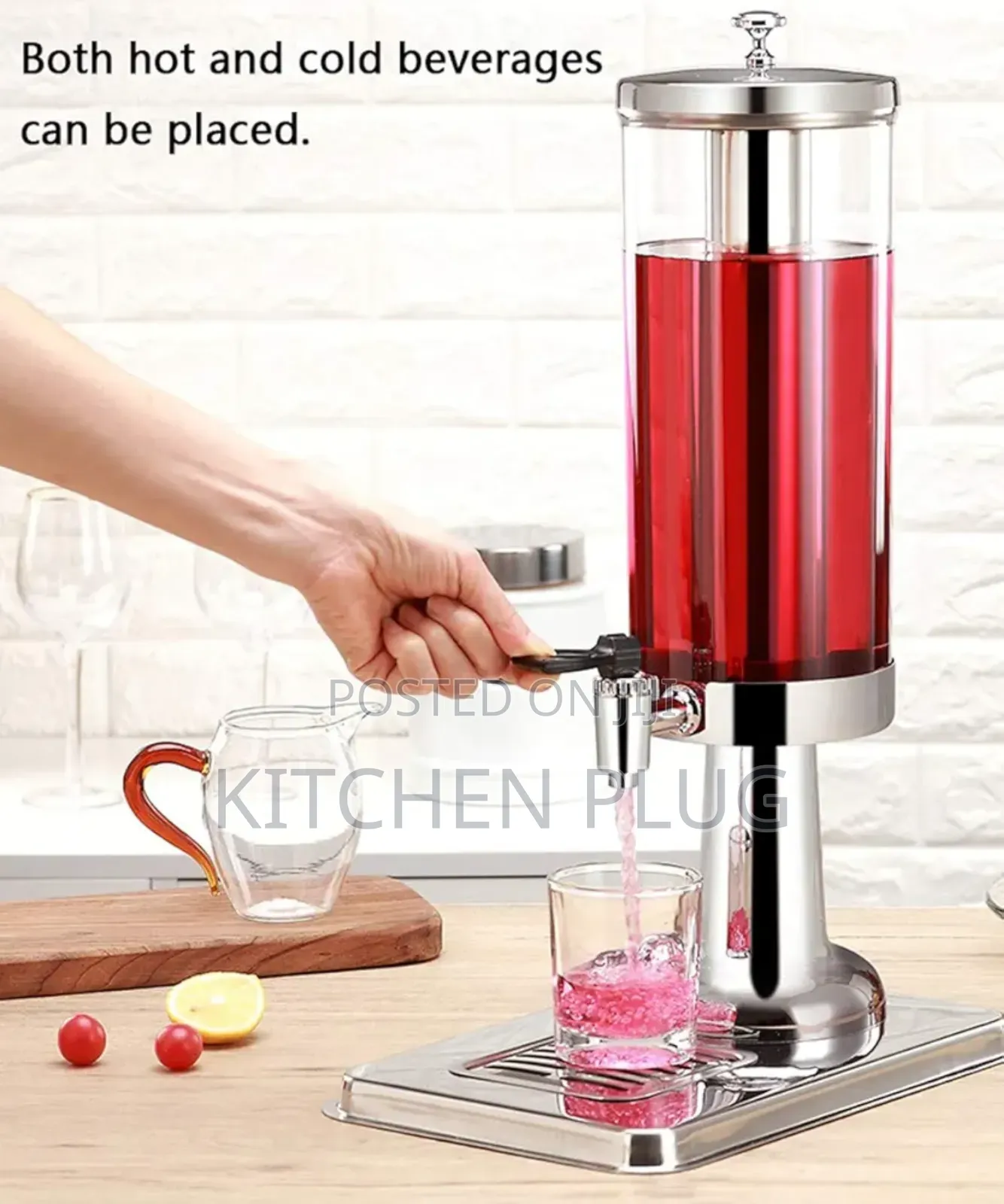 3l Stainless Beverage Dispenser Single
