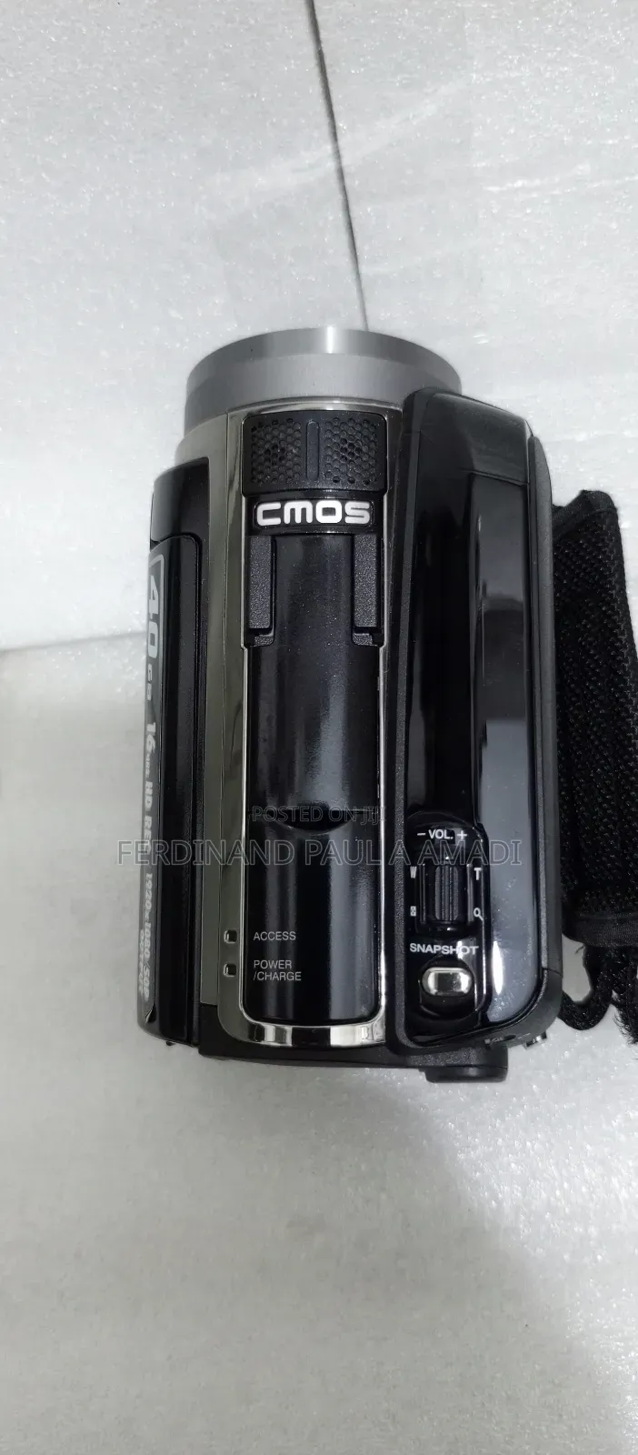 JVC Hd Video and Photo Camera With 40gb Harddisk Mic Port