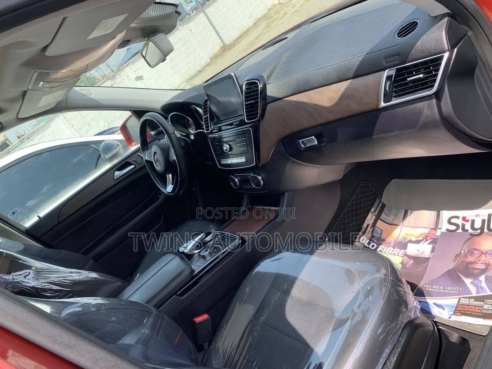 Mercedes-Benz GLE-Class GLE 400 4MATIC 2016 Burgundy