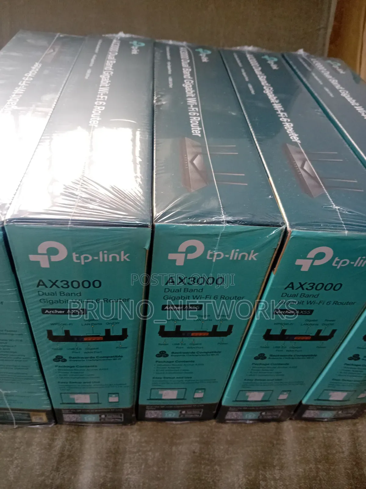 Tp-Link Archer Ax55 || Ax3000 Dual Band Gigabit Wifi 6 Router Easymesh