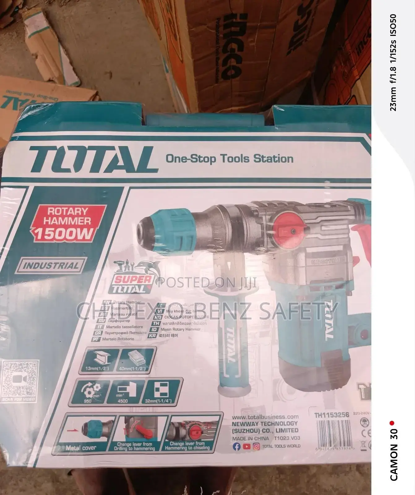 Multifunctional Total Rotary Hammer