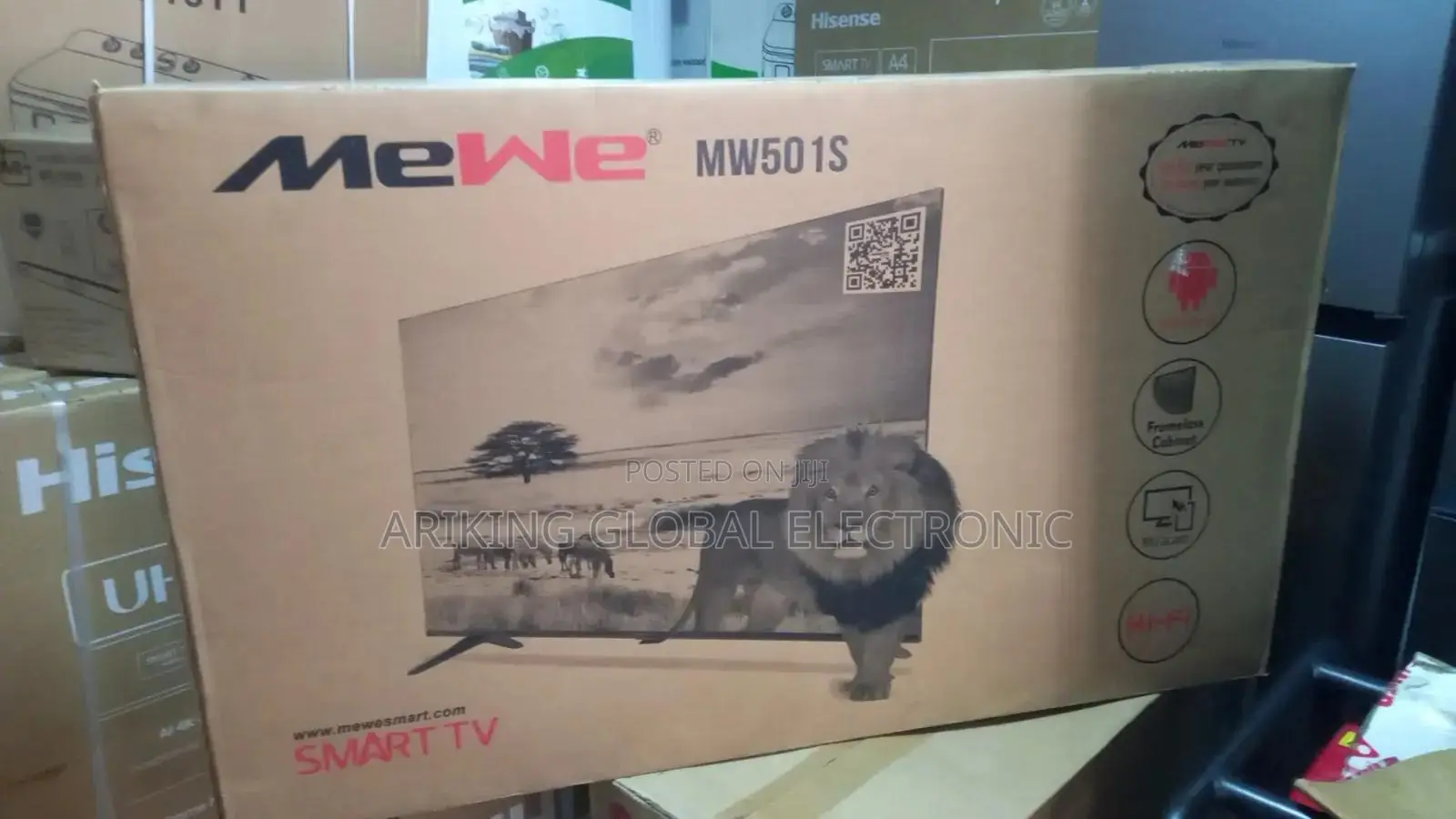 Mewe Tv 50inch Smart Tv
