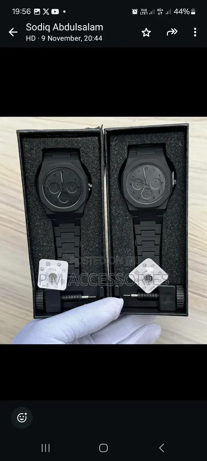 Valenzo Plastic Watch