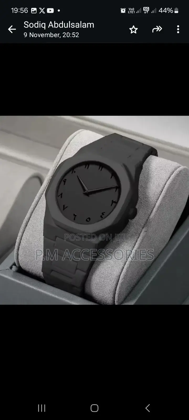 Valenzo Plastic Watch