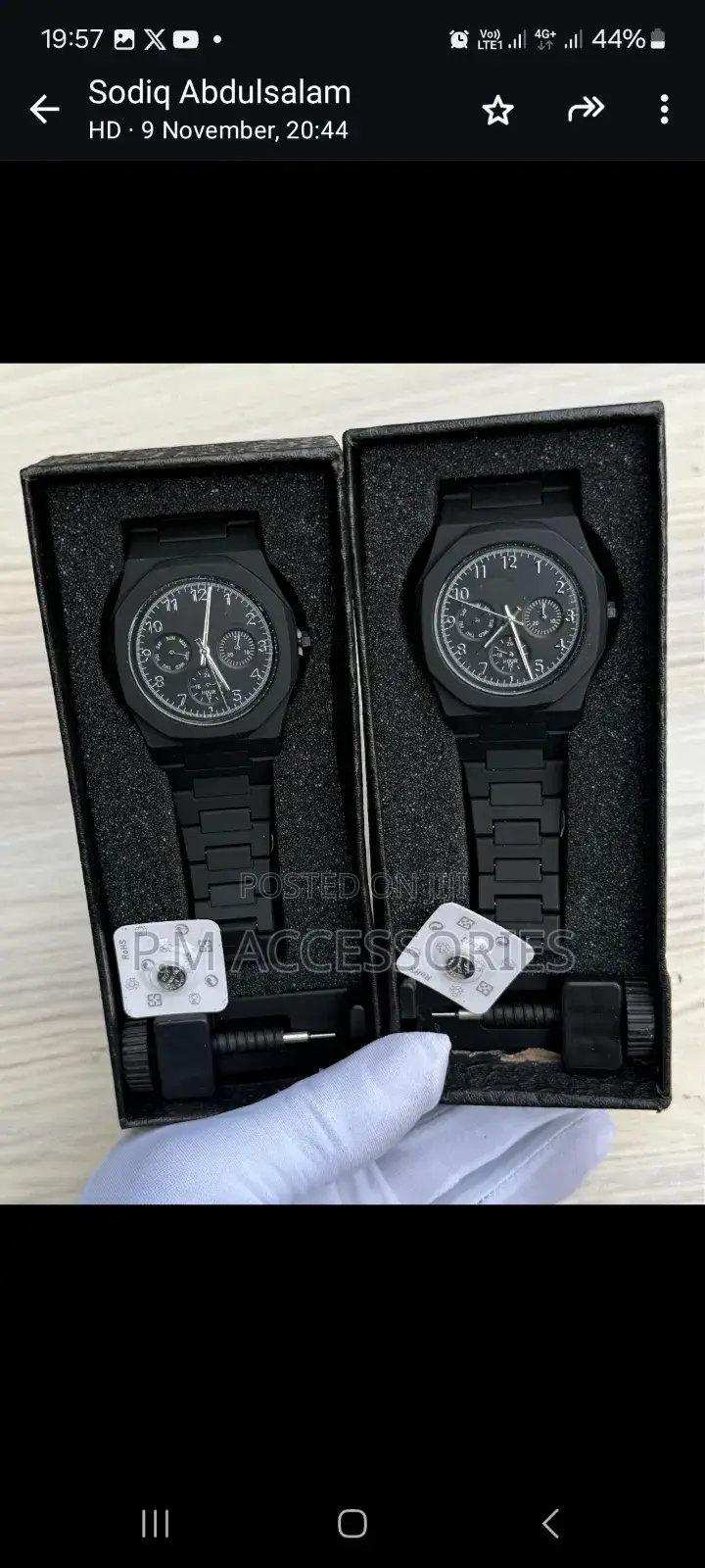 Valenzo Plastic Watch