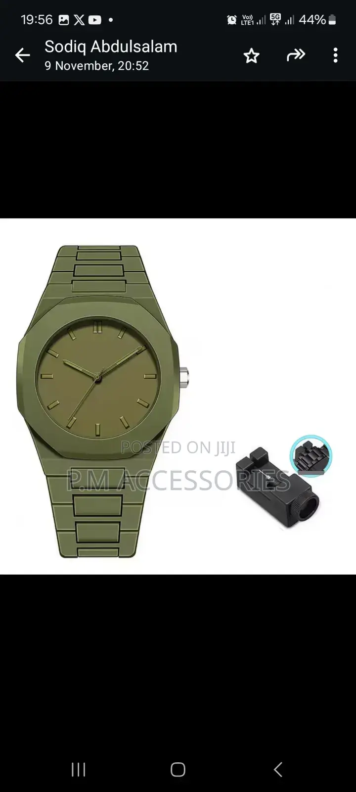 Valenzo Plastic Watch