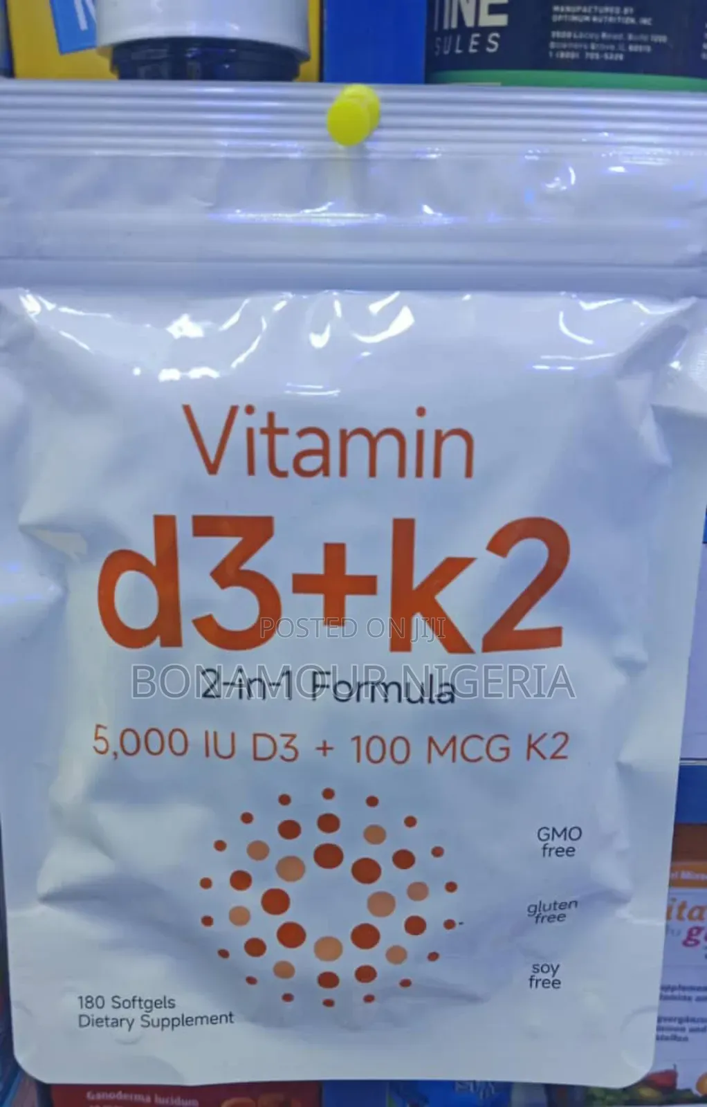 Vitamin D3 + X 180 Softgels