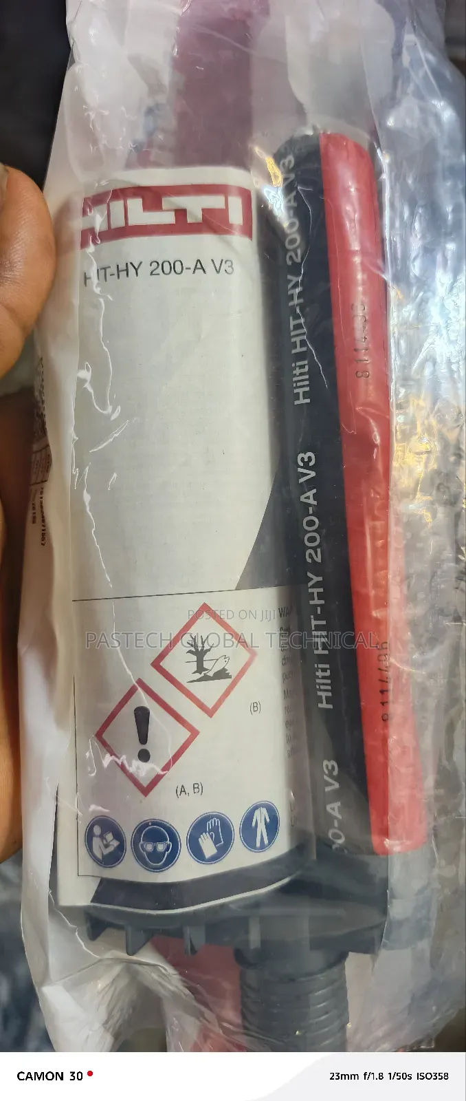 Hilti Hit-Hy 200-a V3 Epoxy Mortar