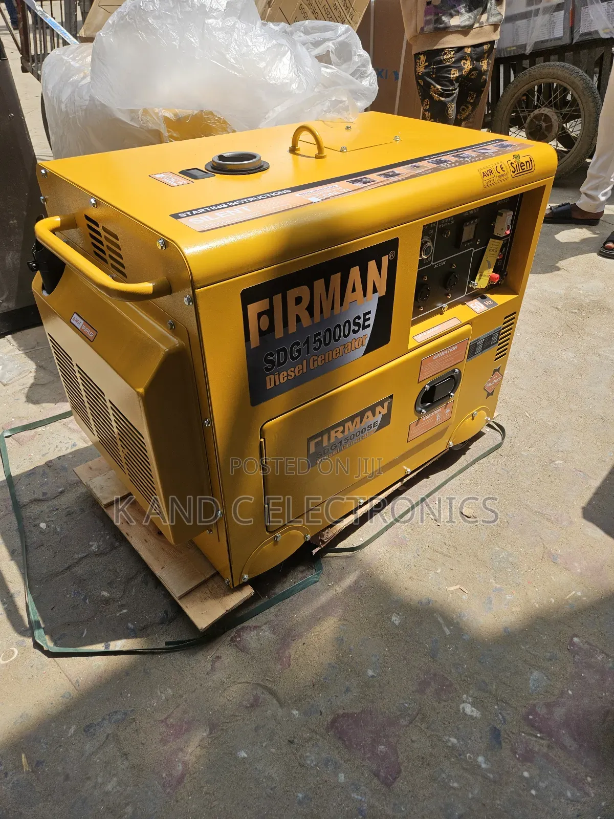 Firman 12kva Diesel Soundproof Generator 100%Copper Wire