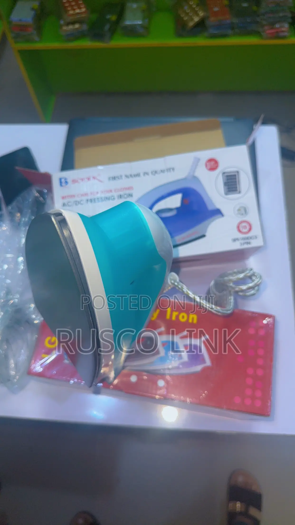 250w Ac/Dc Pressing Iron