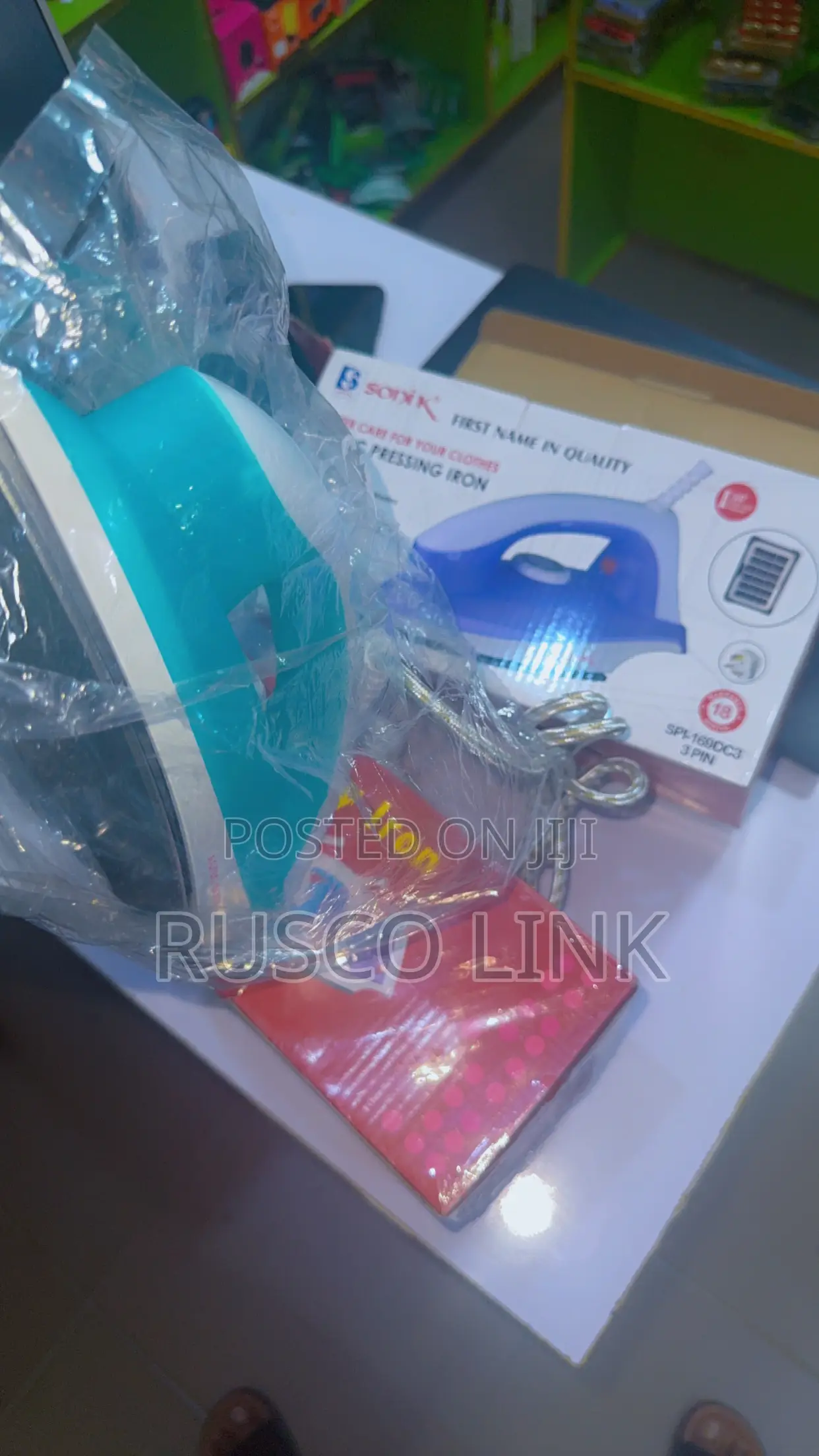250w Ac/Dc Pressing Iron