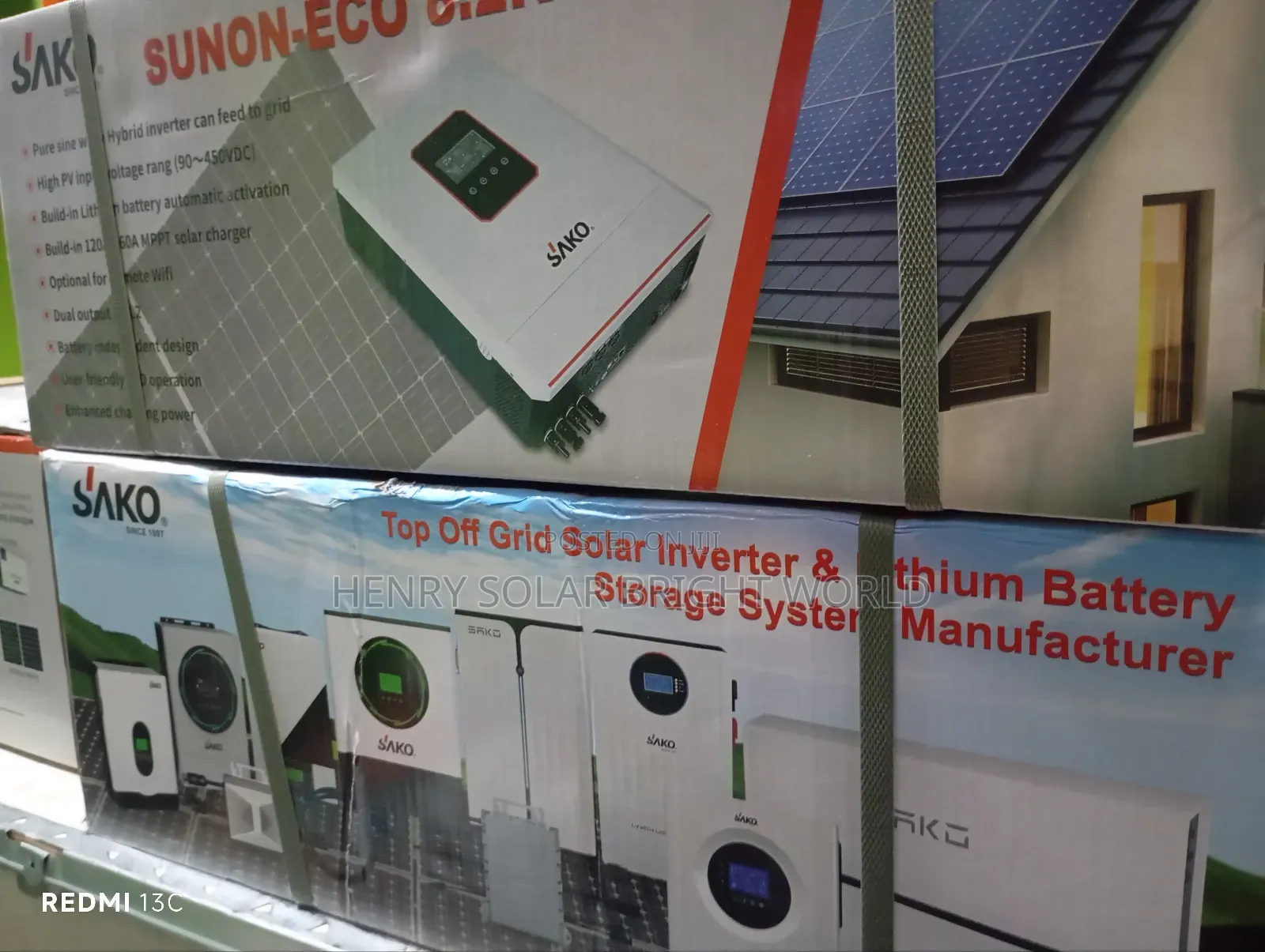 Sako 10.2kva 48v Hibrid Inverter