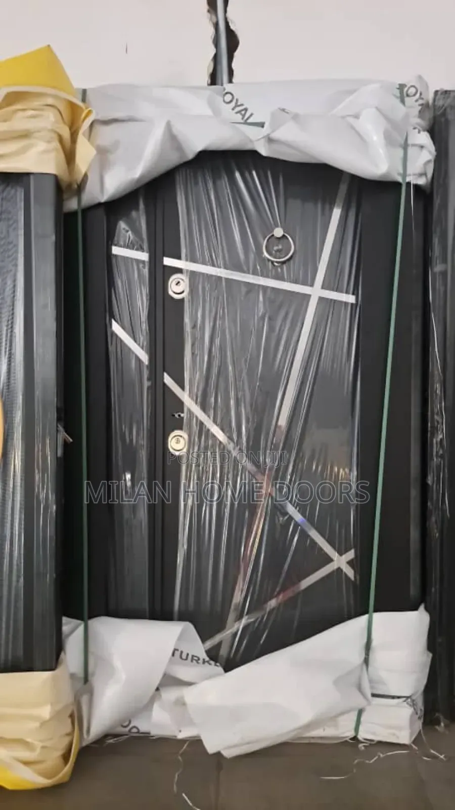2100m by 1200m Tank Security Door Gray