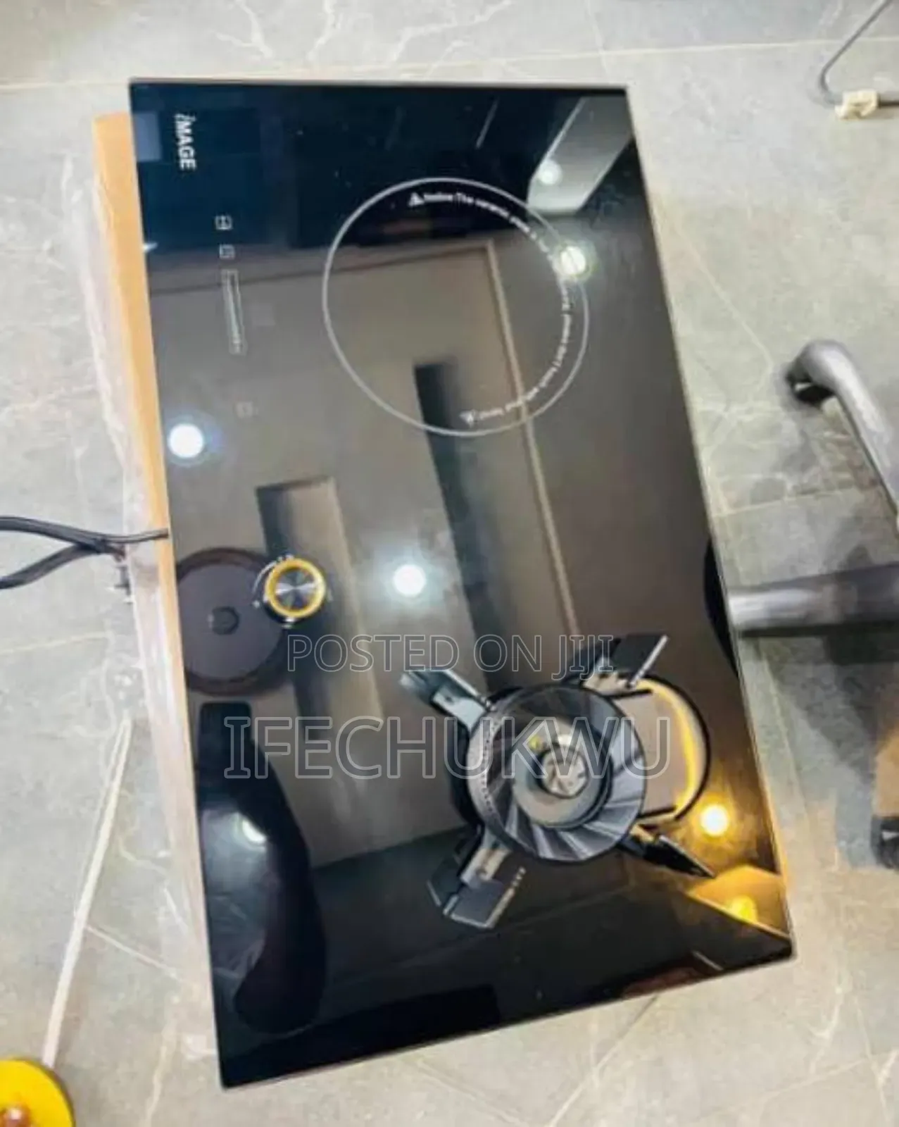 Original Quality Image Built-in Flips Up 1 Burner 1 Electric Cooker